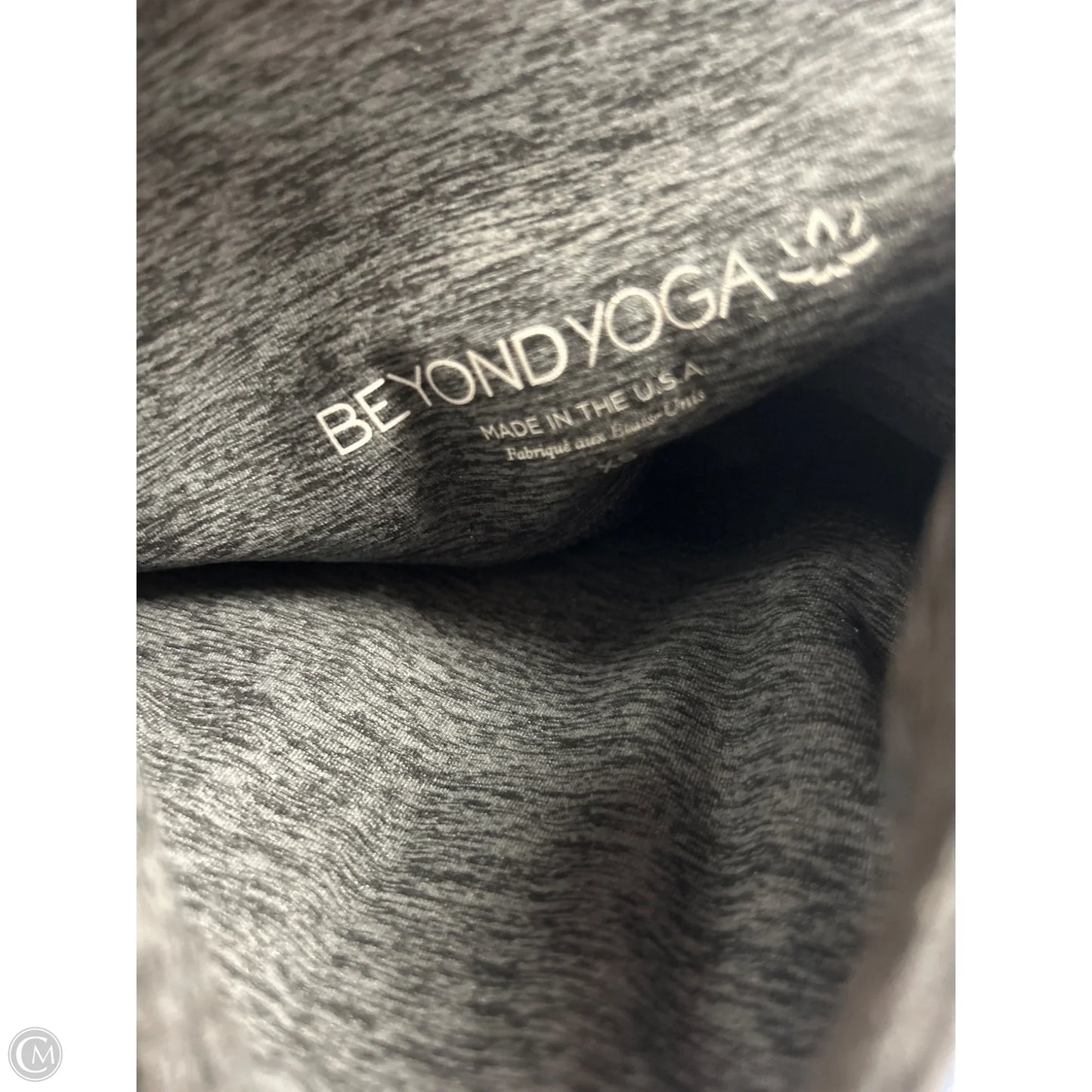 Athletic Leggings By Beyond Yoga In Grey, Size: Xs