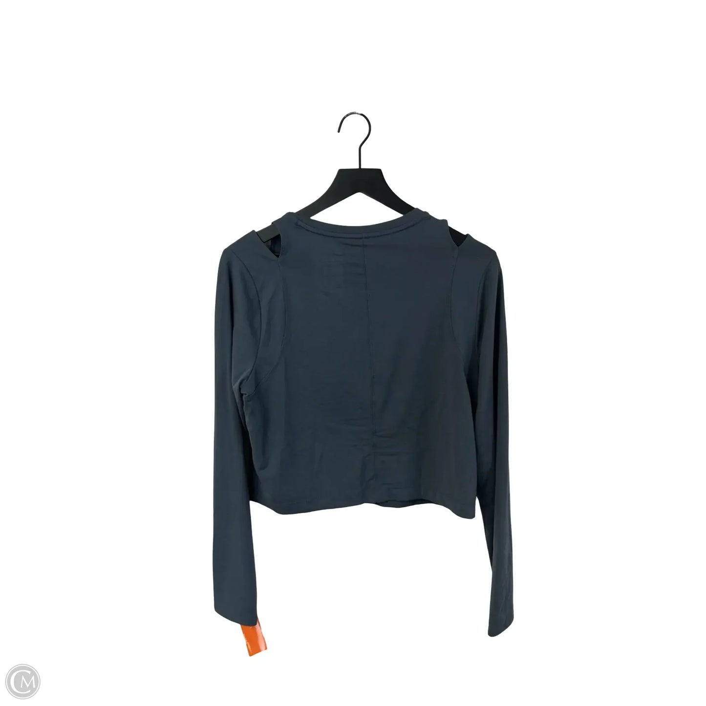 Athletic Top Long Sleeve Crewneck By All In Motion In Blue, Size: L