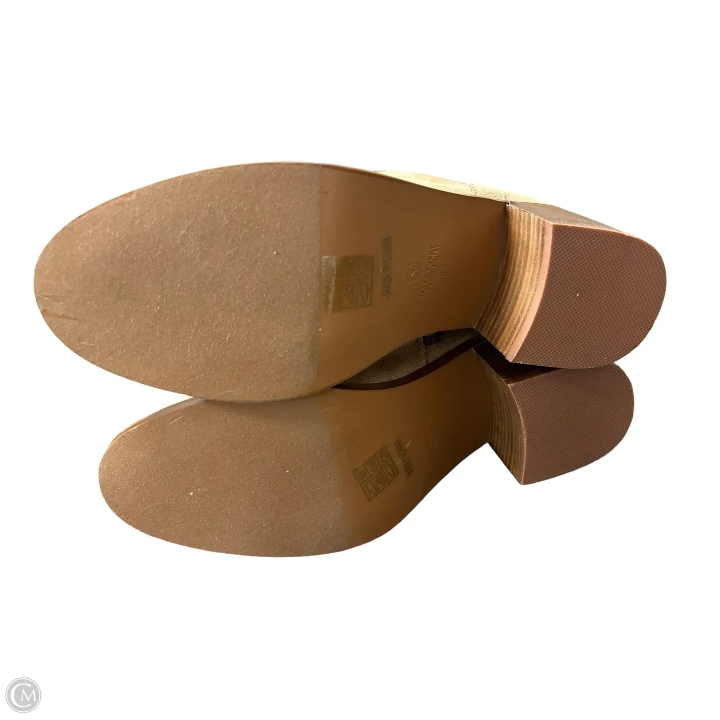 Boots Mid-calf Heels By Oasis Society In Tan, Size: 8.5