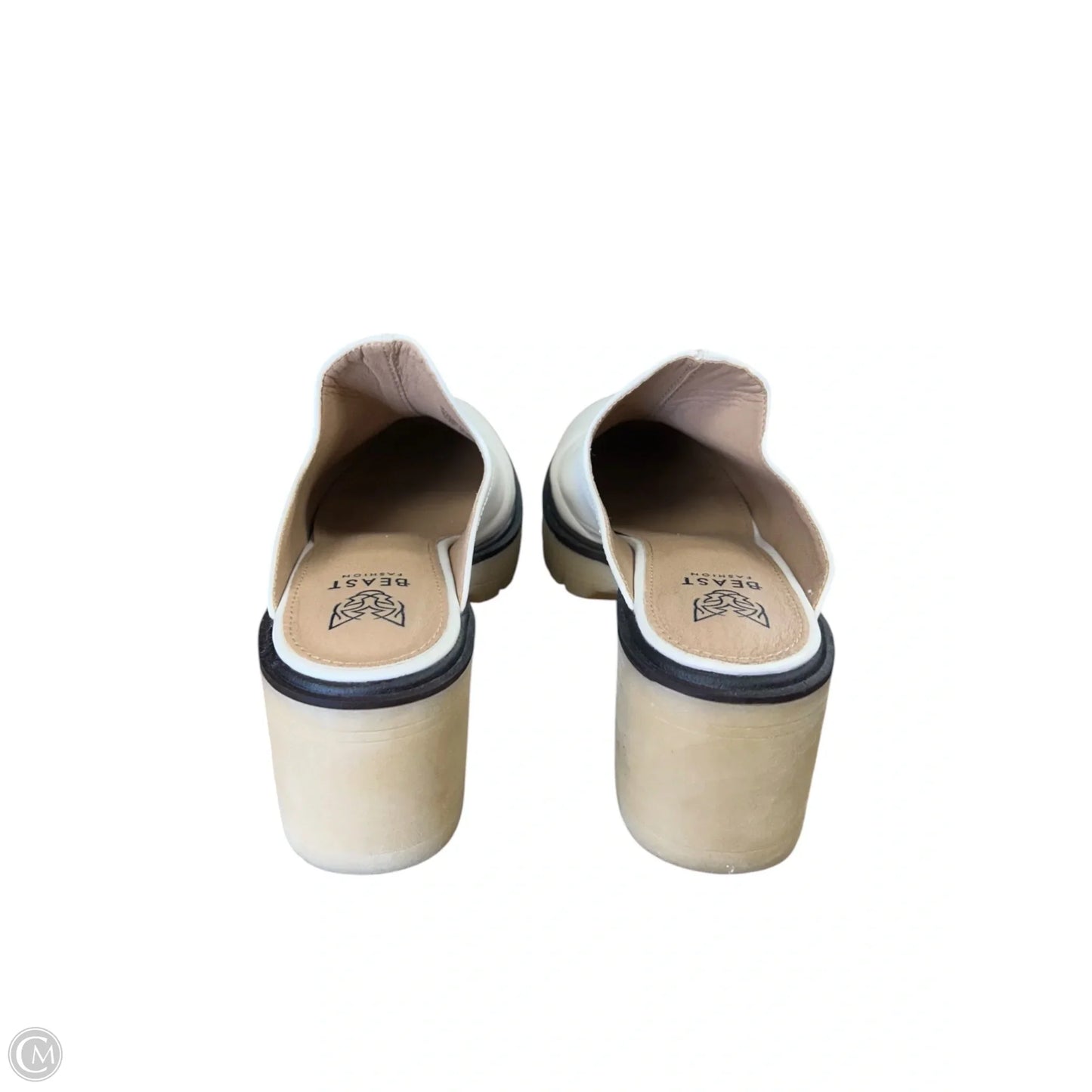Shoes Heels Block By Cmc In Cream, Size: 8.5