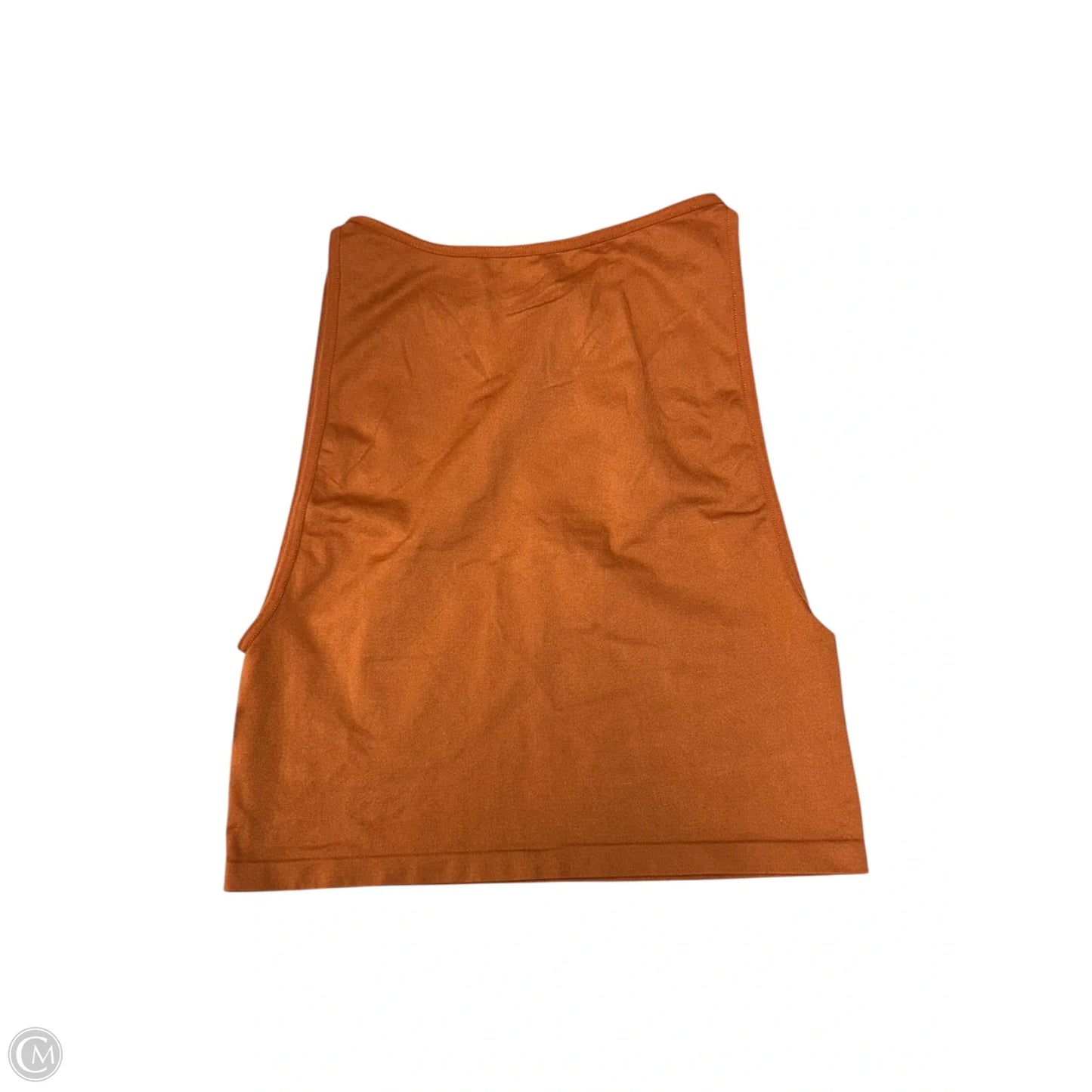 Top Sleeveless Basic By Free People In Orange, Size: S