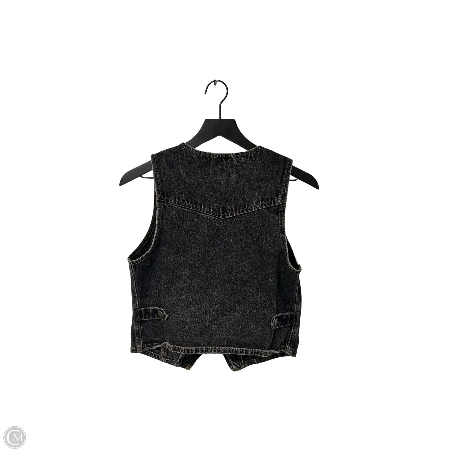 Vest Other By Universal Thread In Black Denim, Size: 8
