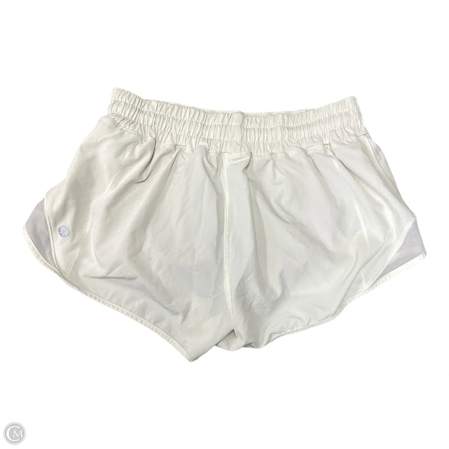 Athletic Shorts By Lululemon In Yellow, Size: 4