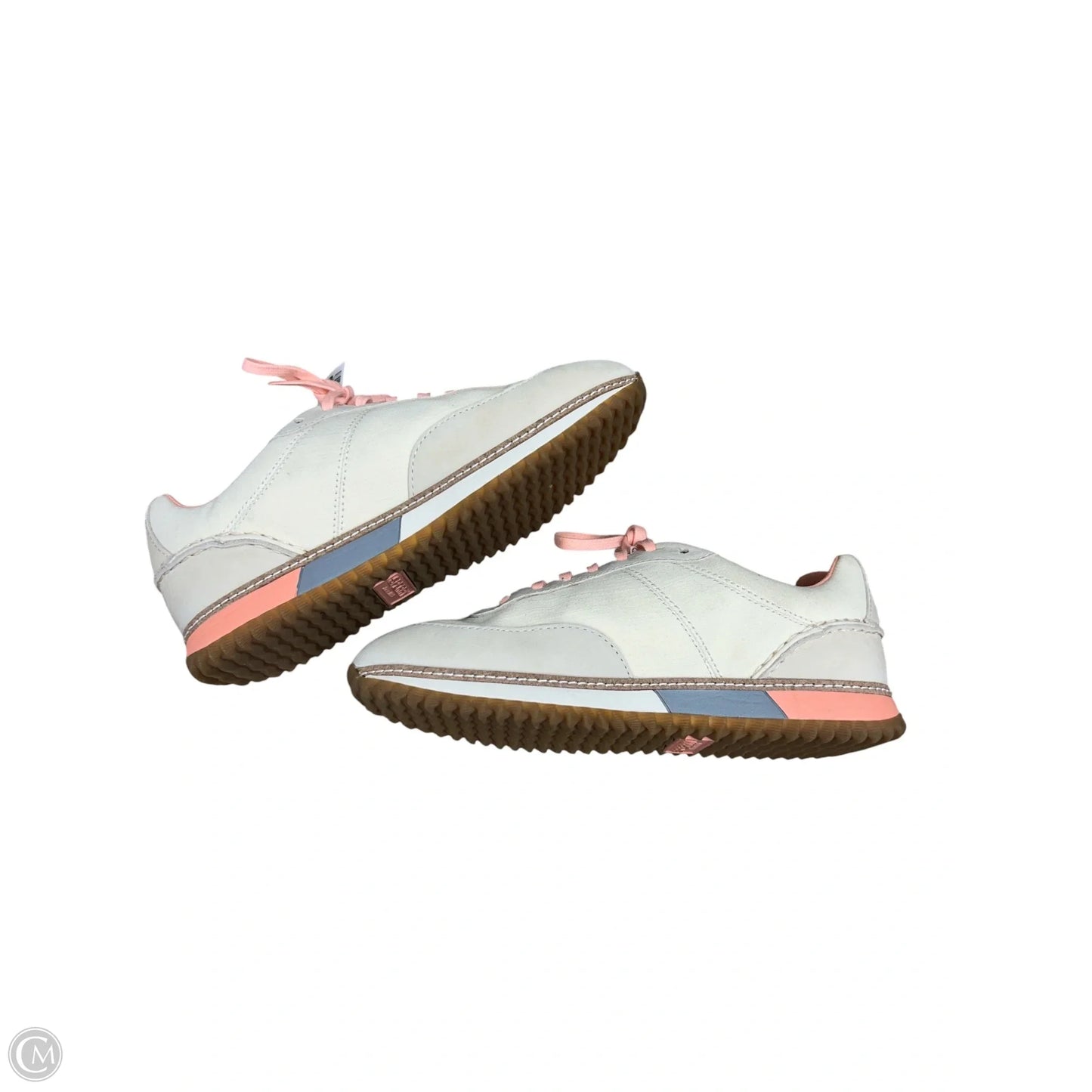 Shoes Sneakers By Sperry In Orange & Tan, Size: 7