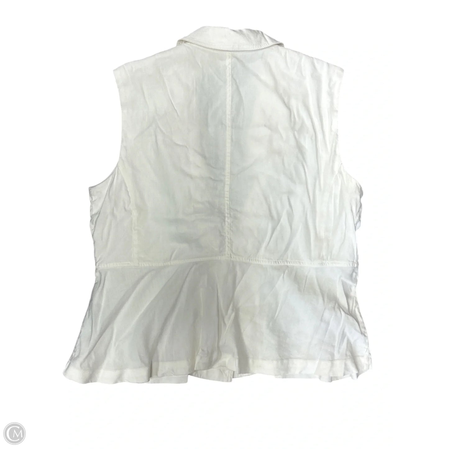 Vest Other By Chicos In White, Size: 12