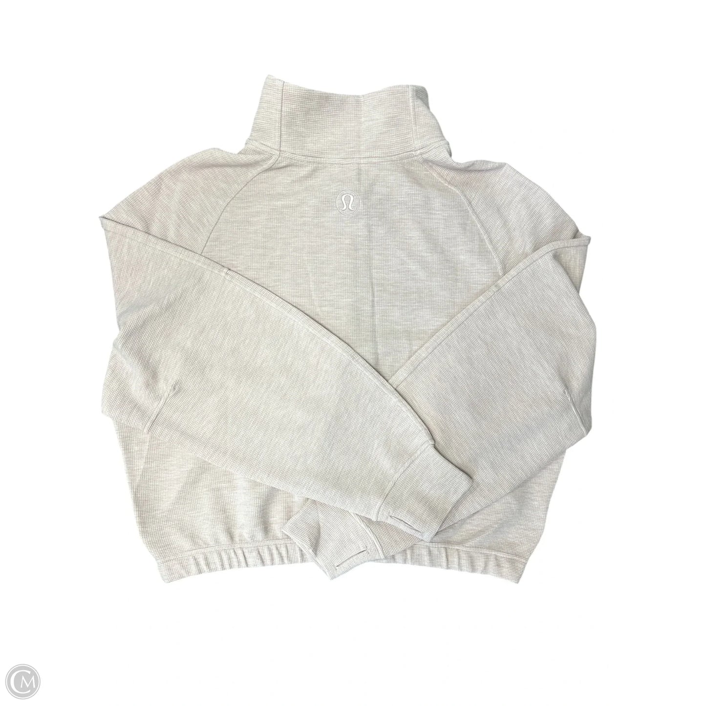 Athletic Sweatshirt Collar By Lululemon In Pink, Size: Xl