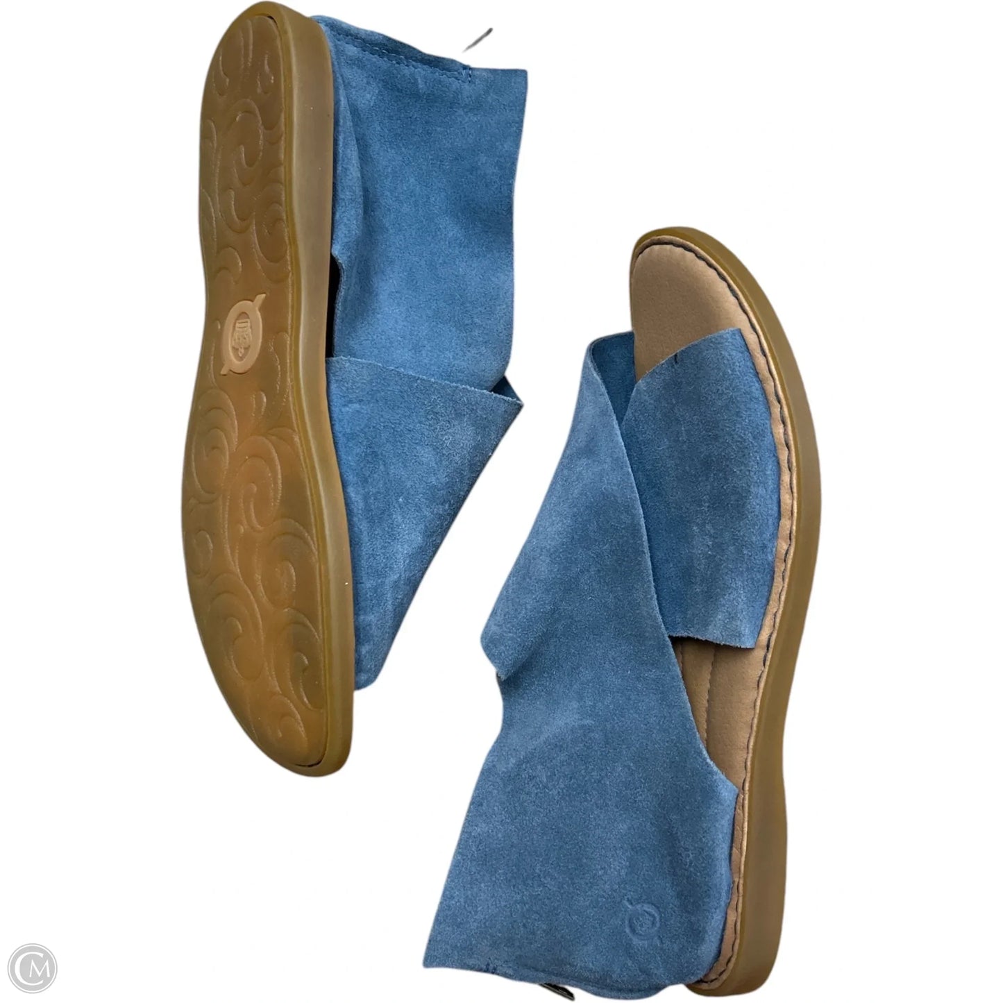Sandals Flats By Born In Blue, Size: 7