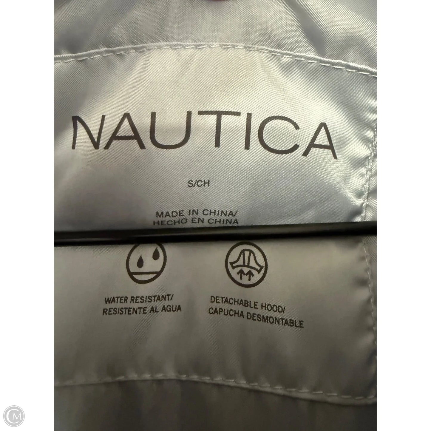 Coat Puffer & Quilted By Nautica In Grey, Size: S