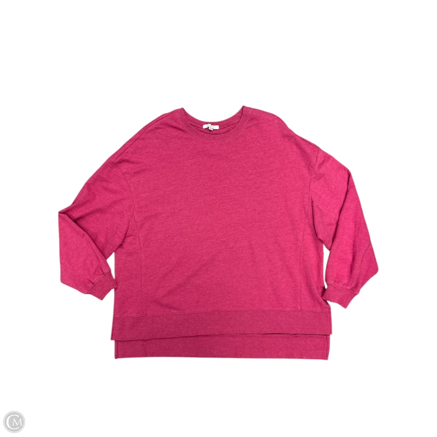 Sweatshirt Crewneck By Z Supply In Pink, Size: S