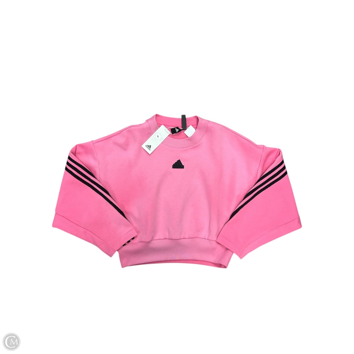 Sweatshirt Crewneck By Adidas In Pink, Size: S