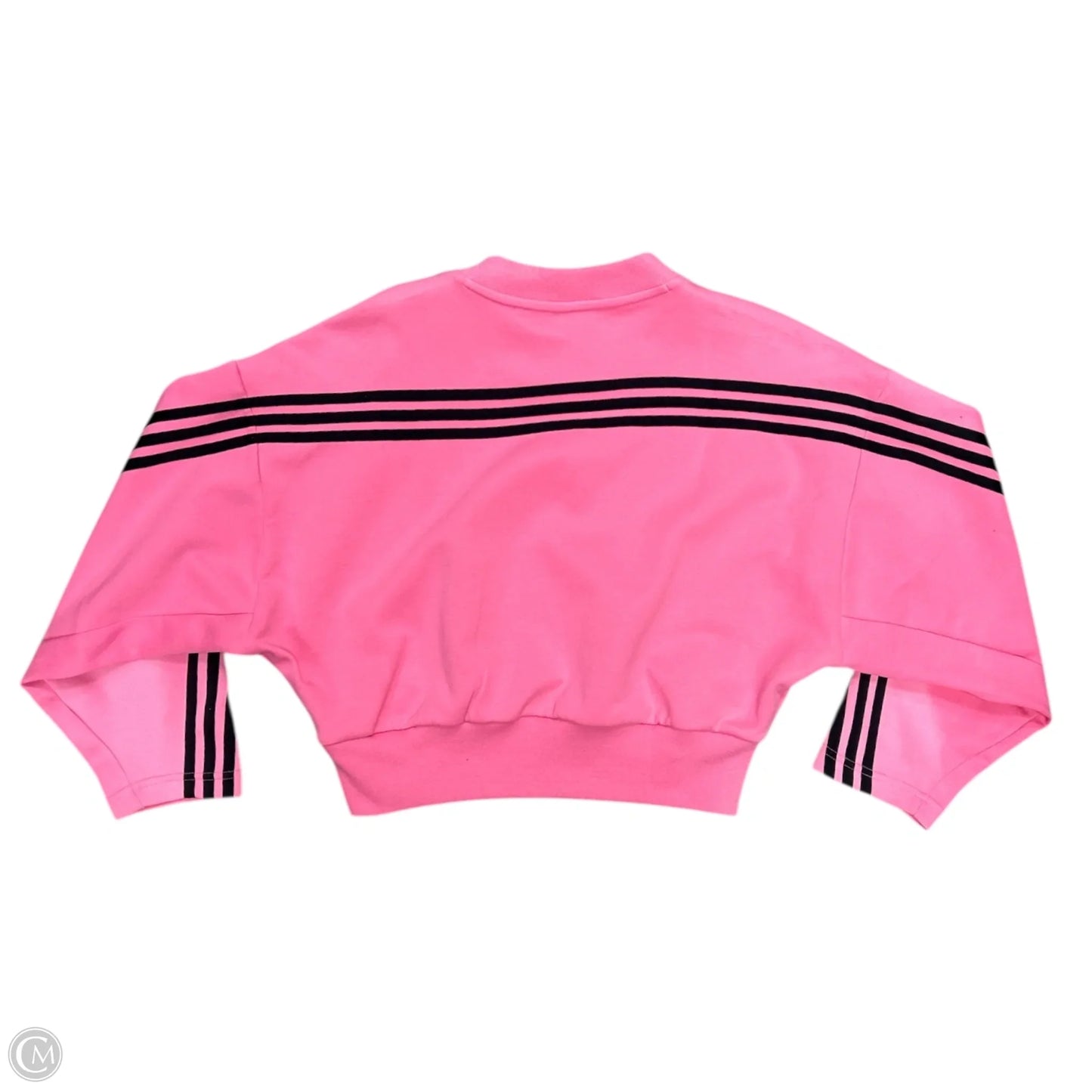 Sweatshirt Crewneck By Adidas In Pink, Size: S