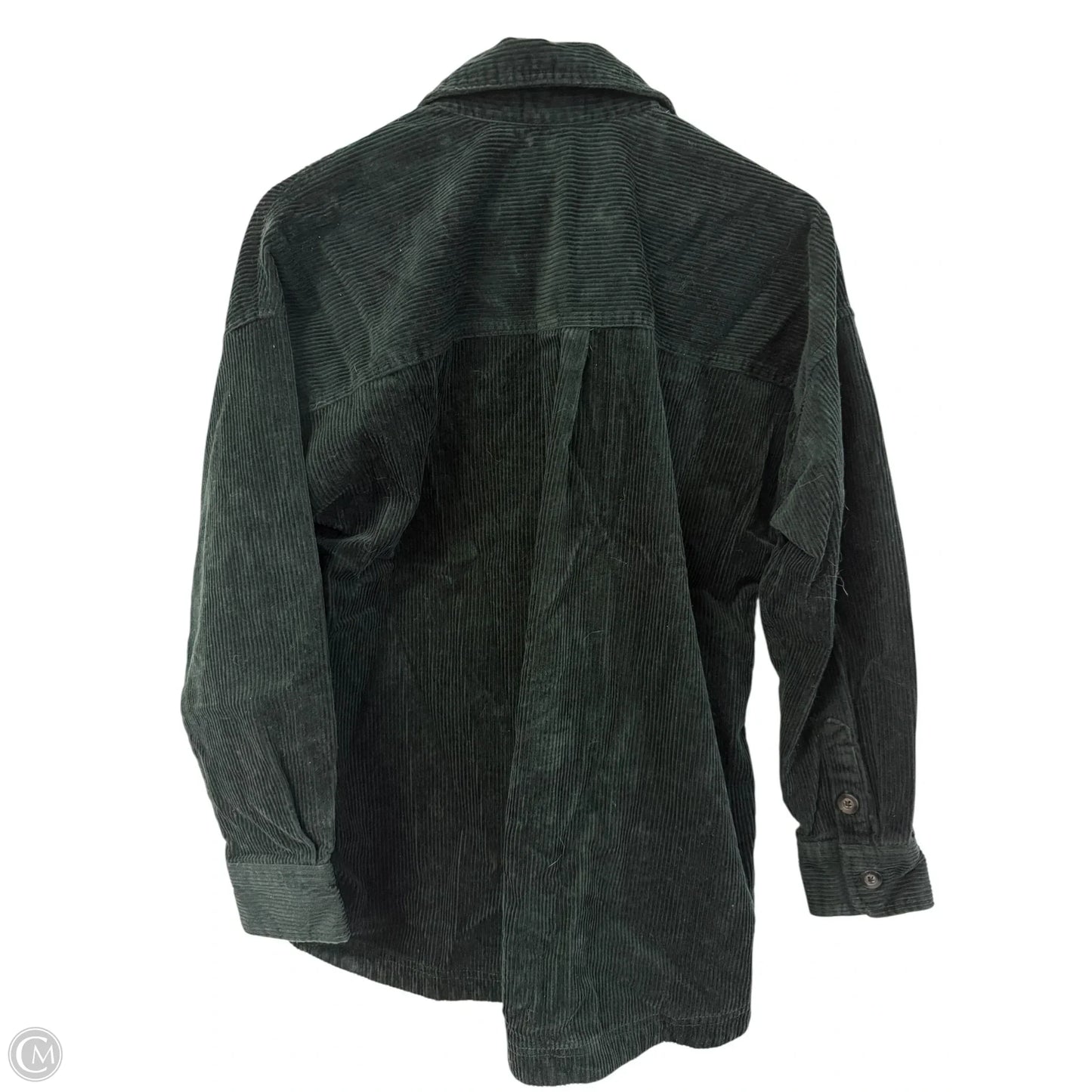 Jacket Shirt By Matty M In Green, Size: M