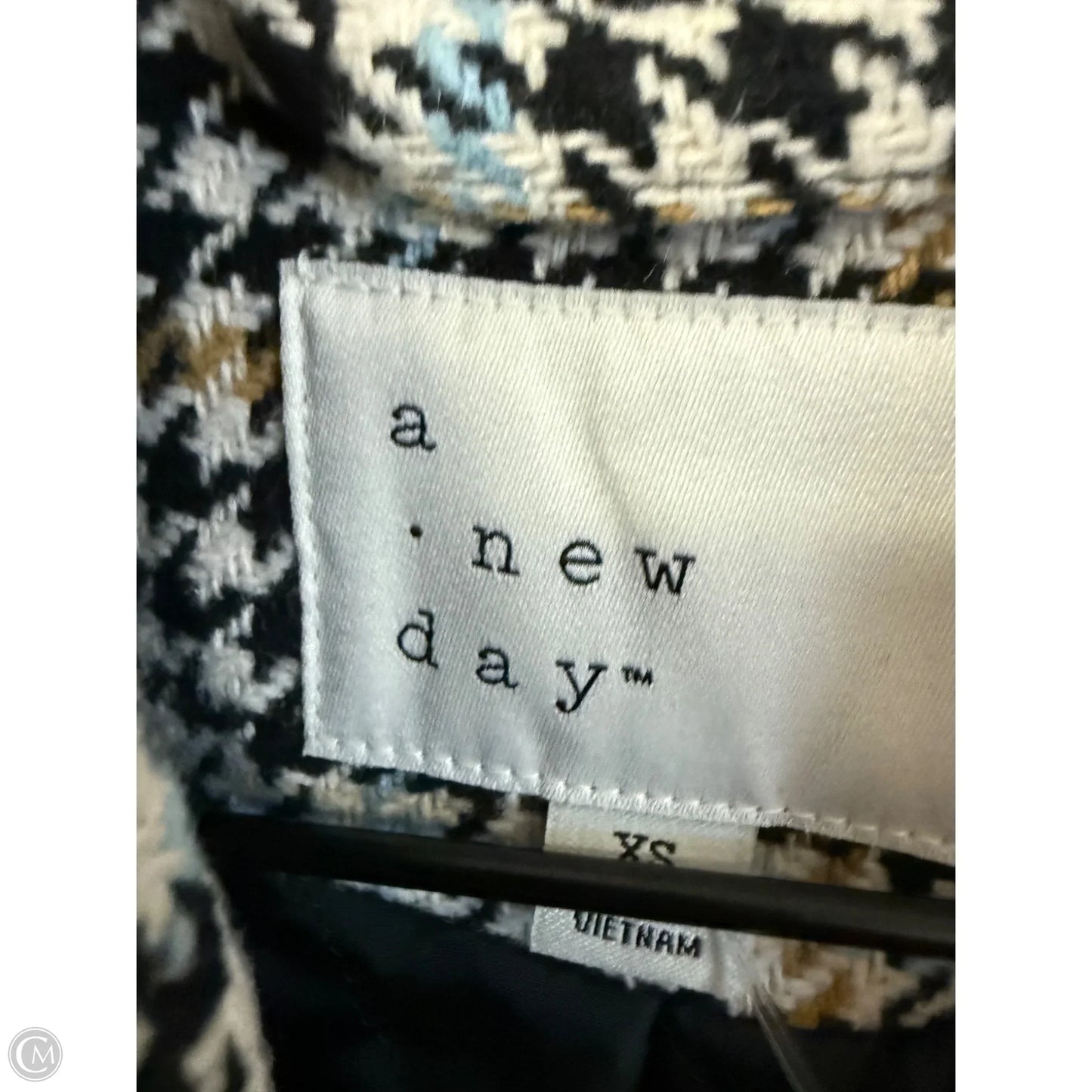 Jacket Other By A New Day In Plaid Pattern, Size: Xs