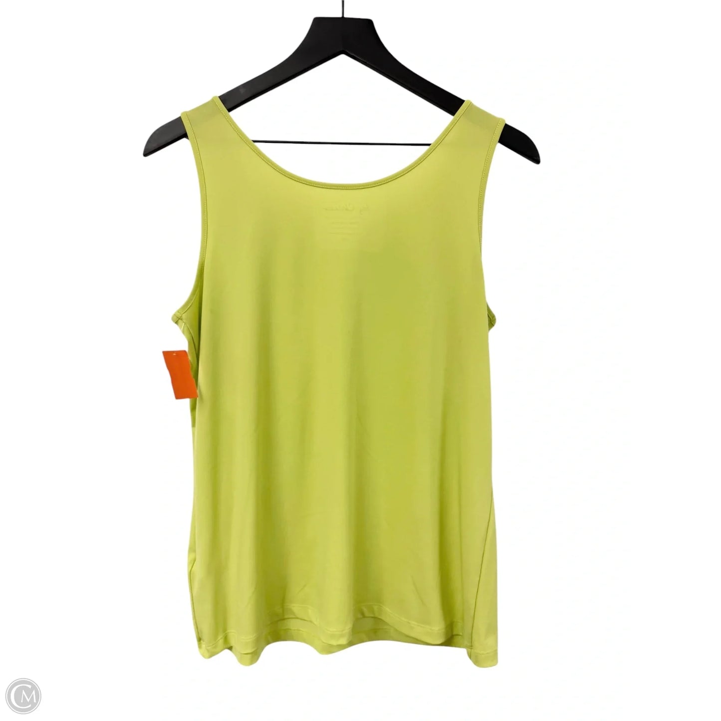 Top Sleeveless Basic By Chicos In Green, Size: M