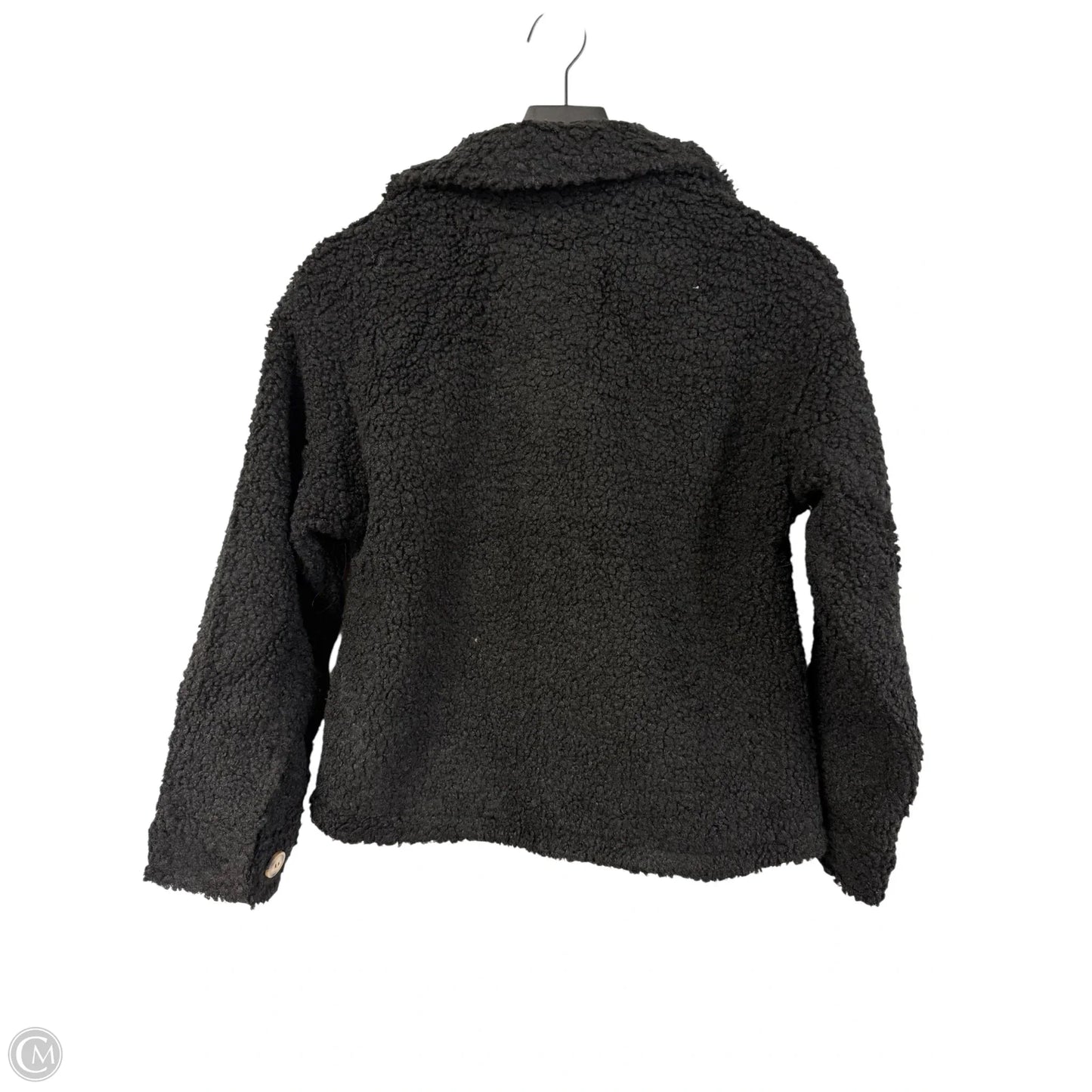 Jacket Shirt By Haute Monde In Black, Size: S