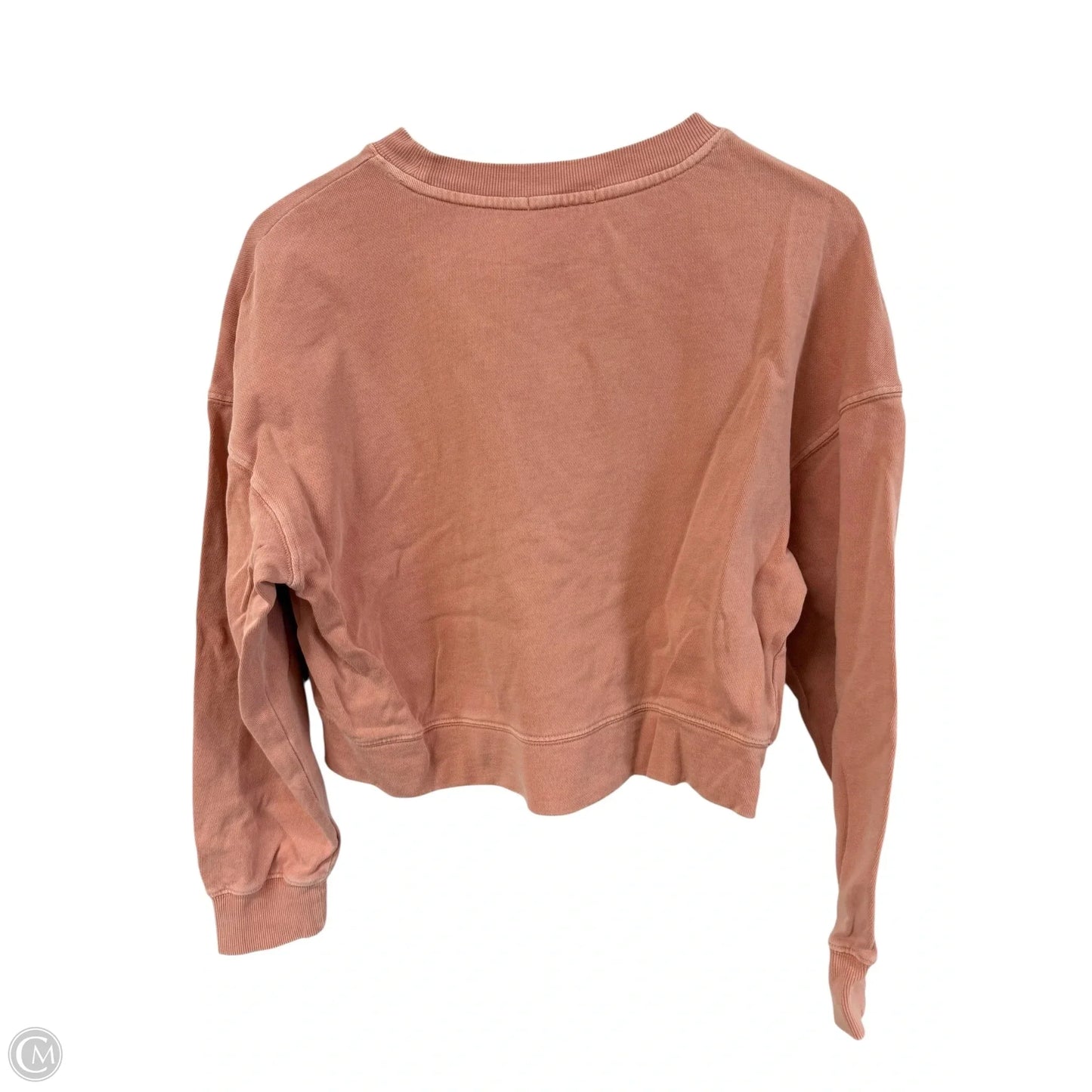 Sweatshirt Crewneck By Z Supply In Peach, Size: S