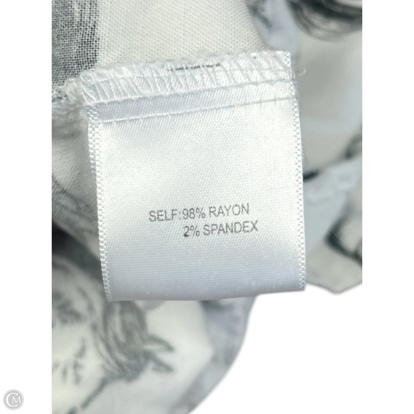 Blouse Long Sleeve By Jane And Delancey In Black & White, Size: 1x