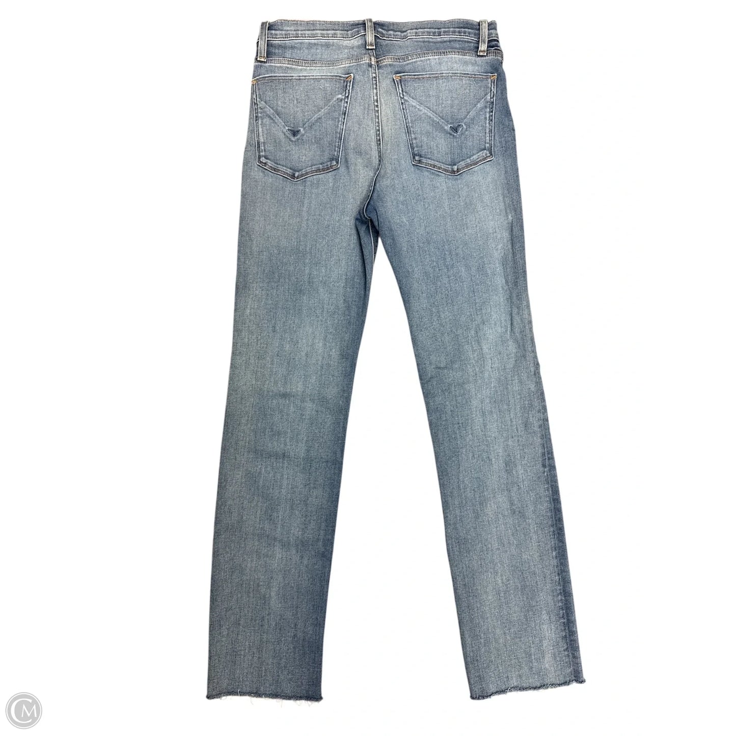 Jeans Straight By Hudson In Blue Denim, Size: 8