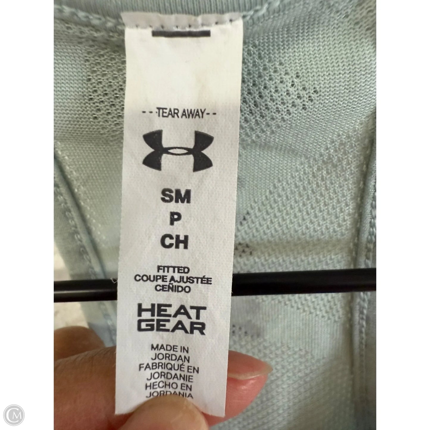 Athletic Tank Top By Under Armour In Blue, Size: S