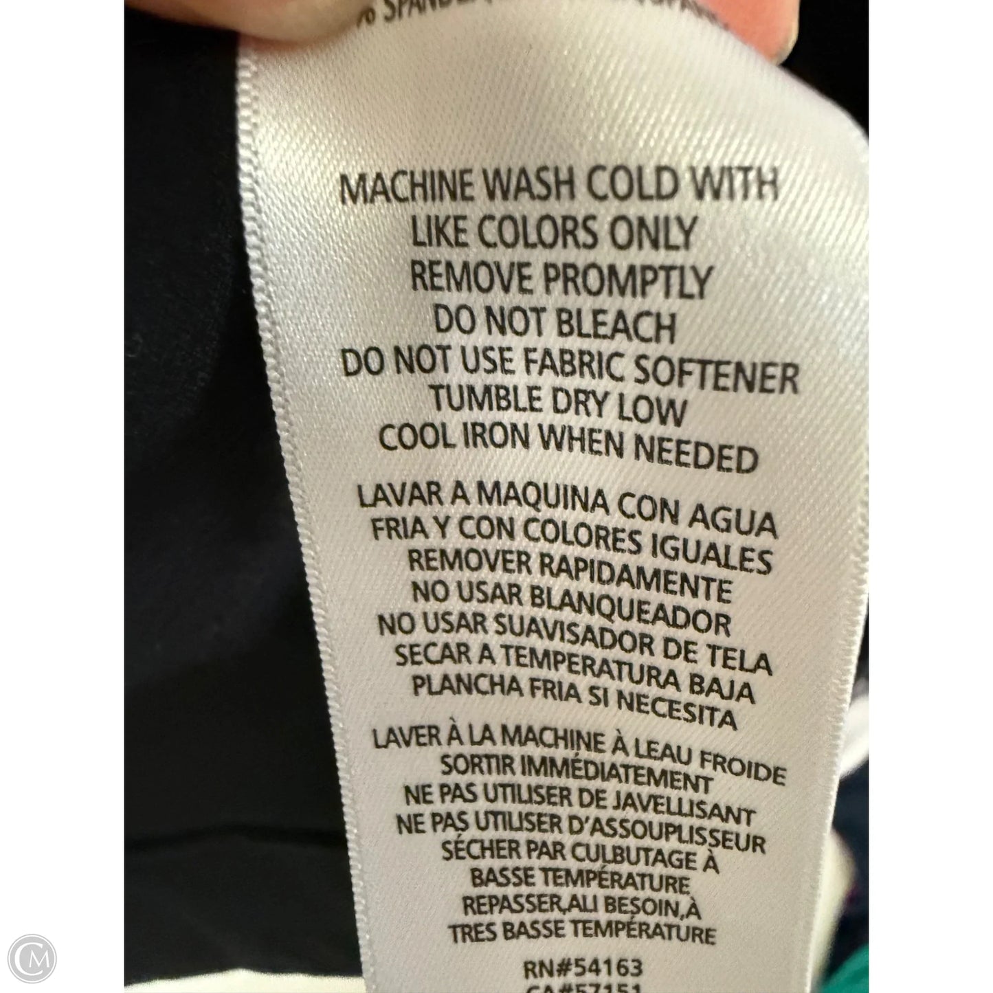 Athletic Jacket By Calvin Klein Performance In Black, Size: S