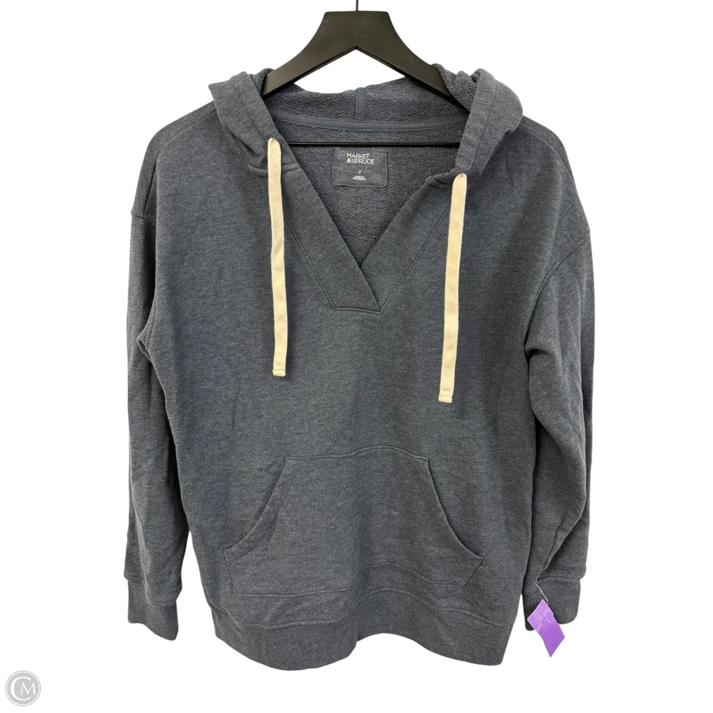 Sweatshirt Hoodie By Market & Spruce In Navy, Size: S