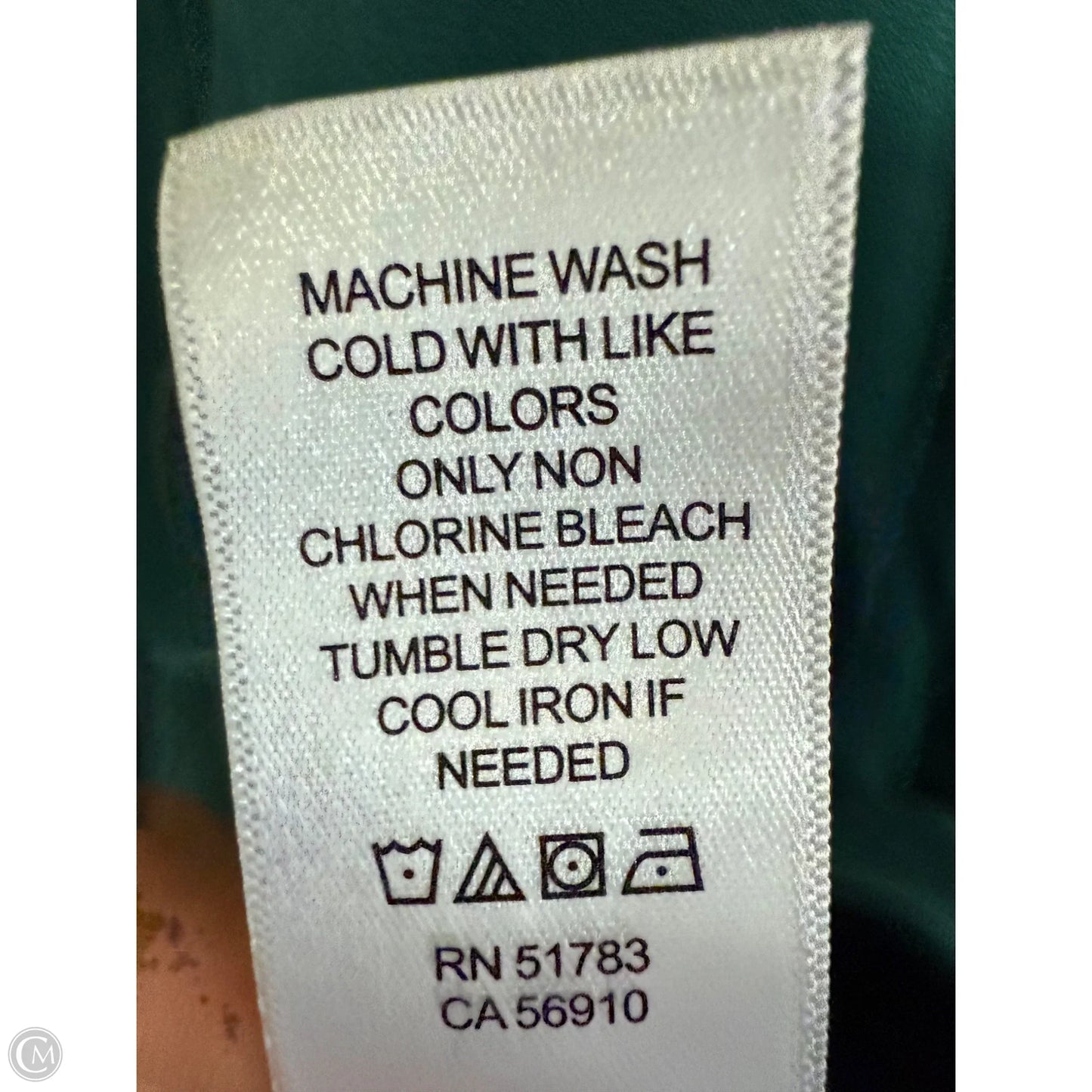 Top Long Sleeve By Maurices In Green, Size: S