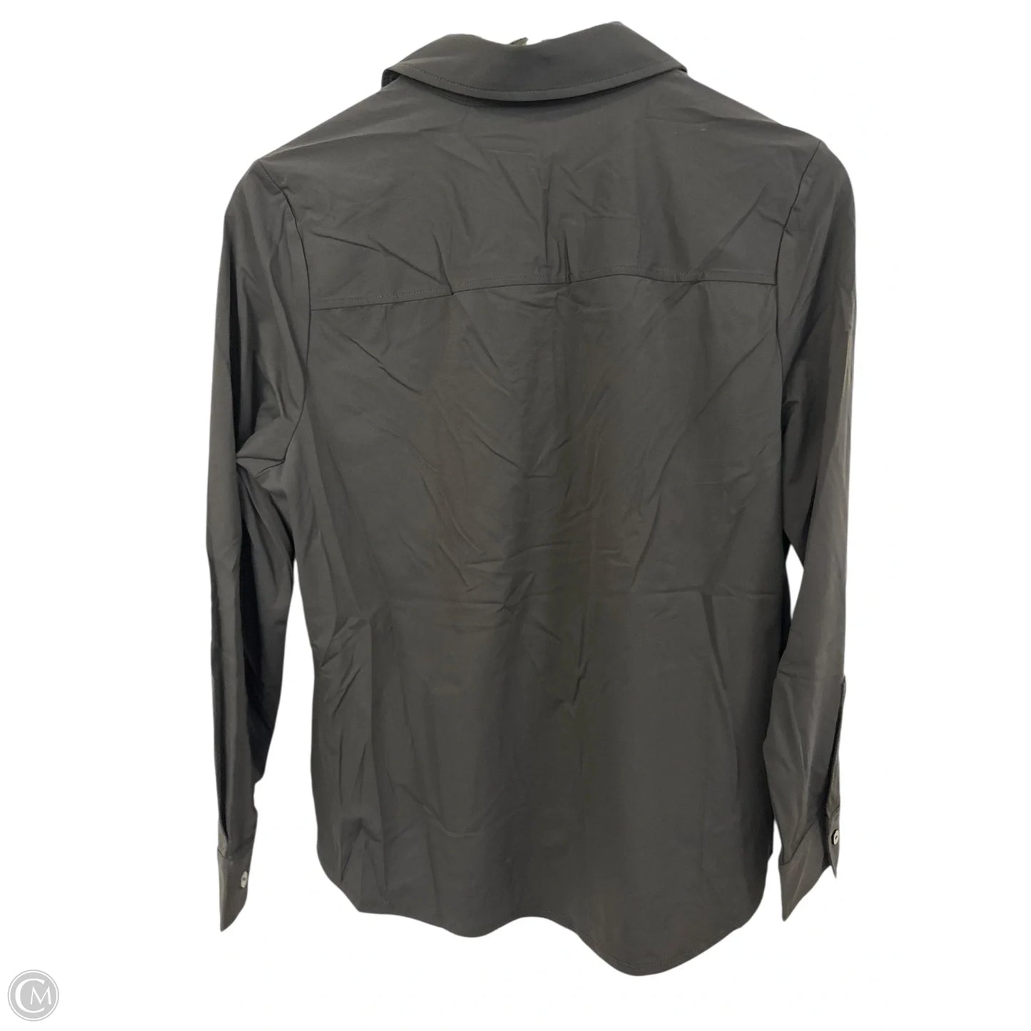 Blouse Long Sleeve By Liverpool In Black, Size: S