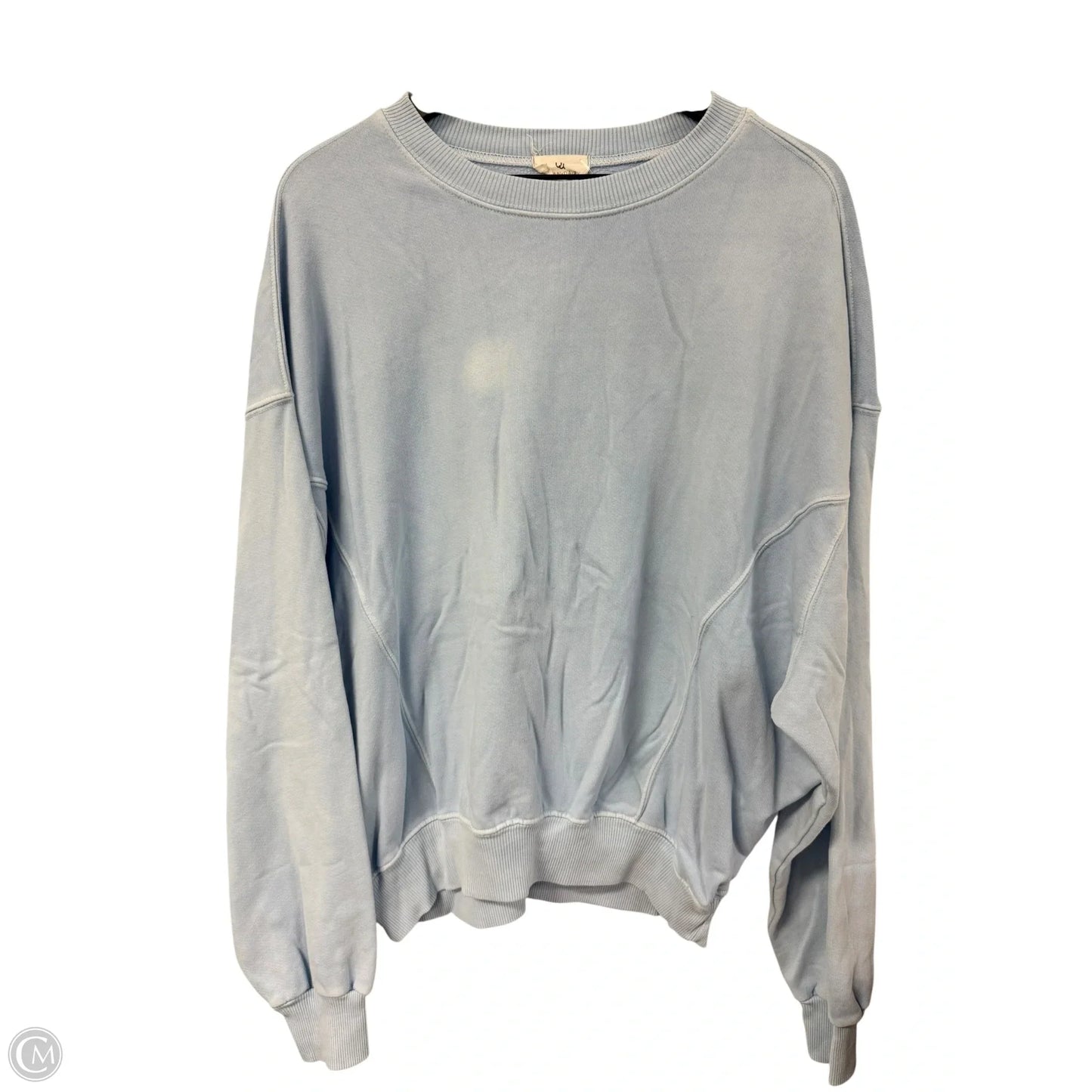 Sweatshirt Crewneck By Clothes Mentor In Blue, Size: S