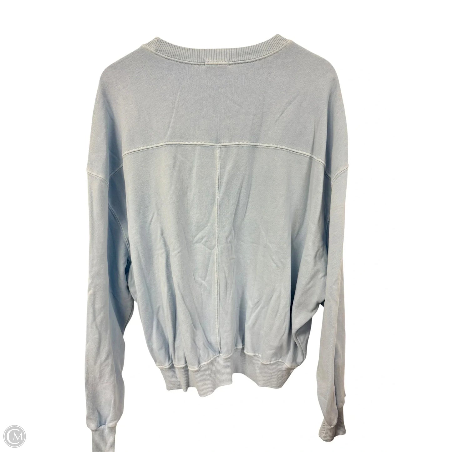 Sweatshirt Crewneck By Clothes Mentor In Blue, Size: S