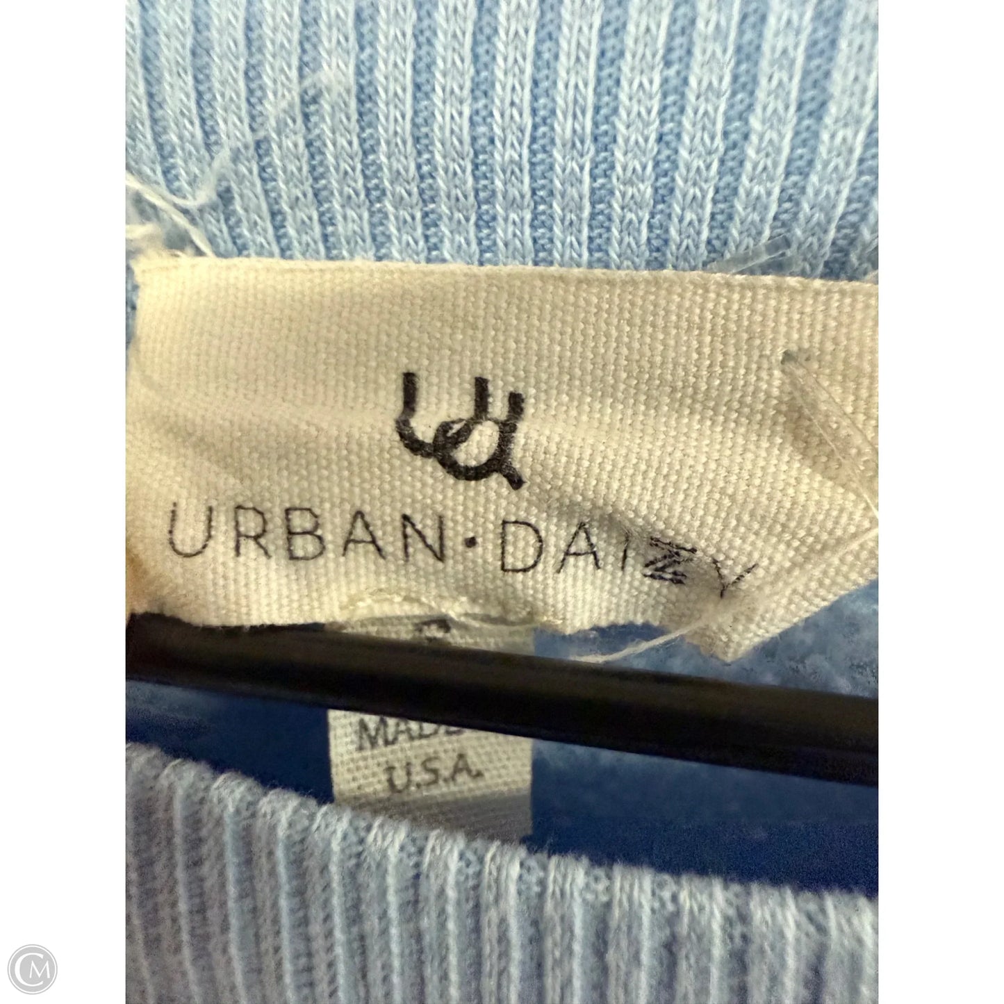 Sweatshirt Crewneck By Clothes Mentor In Blue, Size: S