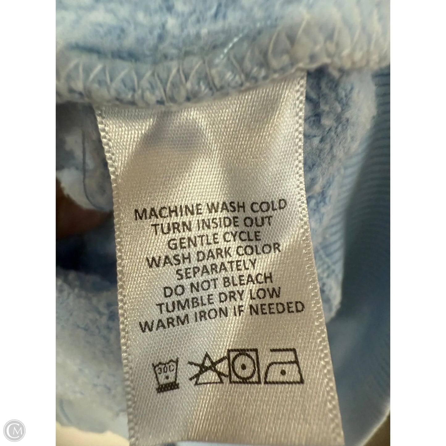 Sweatshirt Crewneck By Clothes Mentor In Blue, Size: S