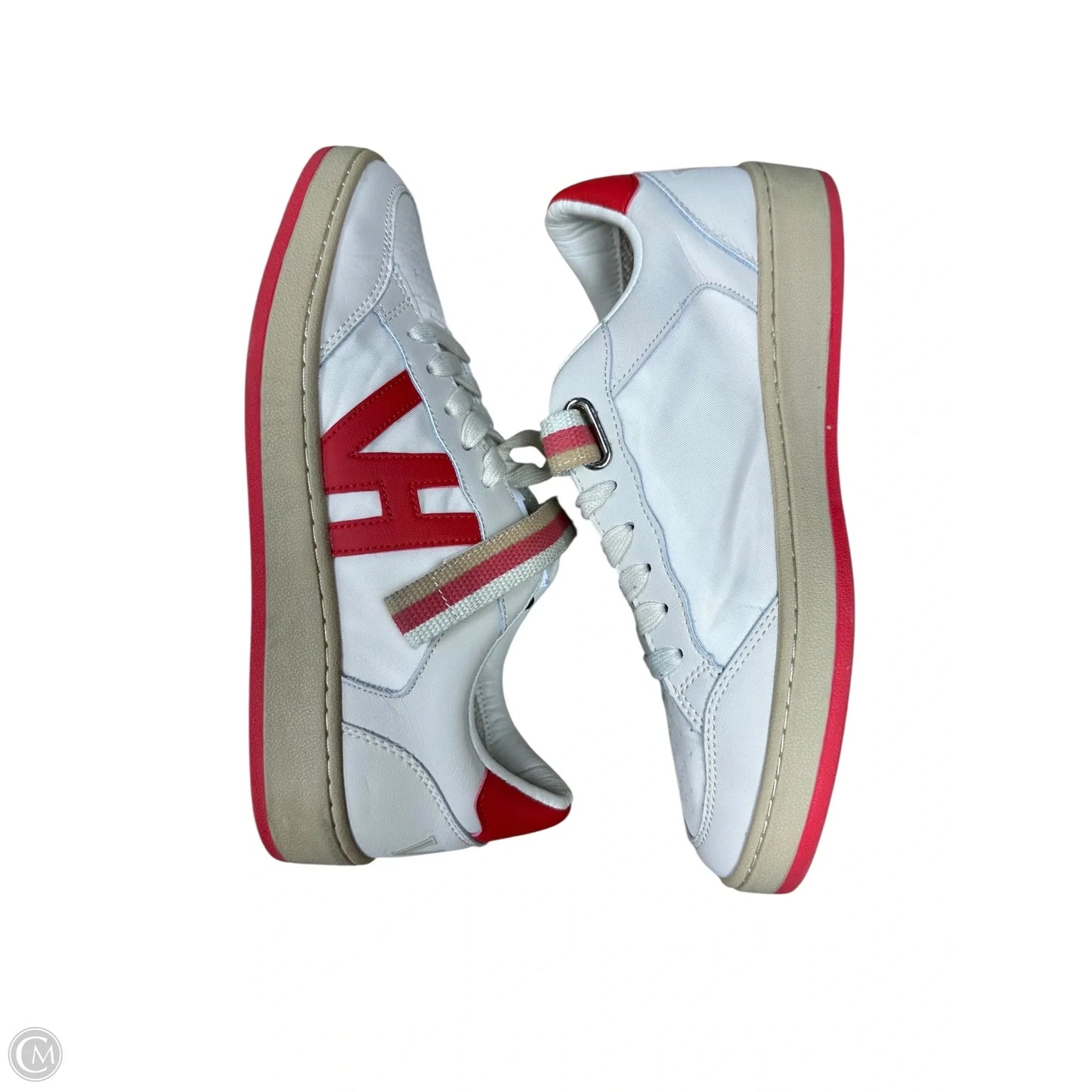 Shoes Sneakers By Vintage Havana In Cream & Red, Size: 10