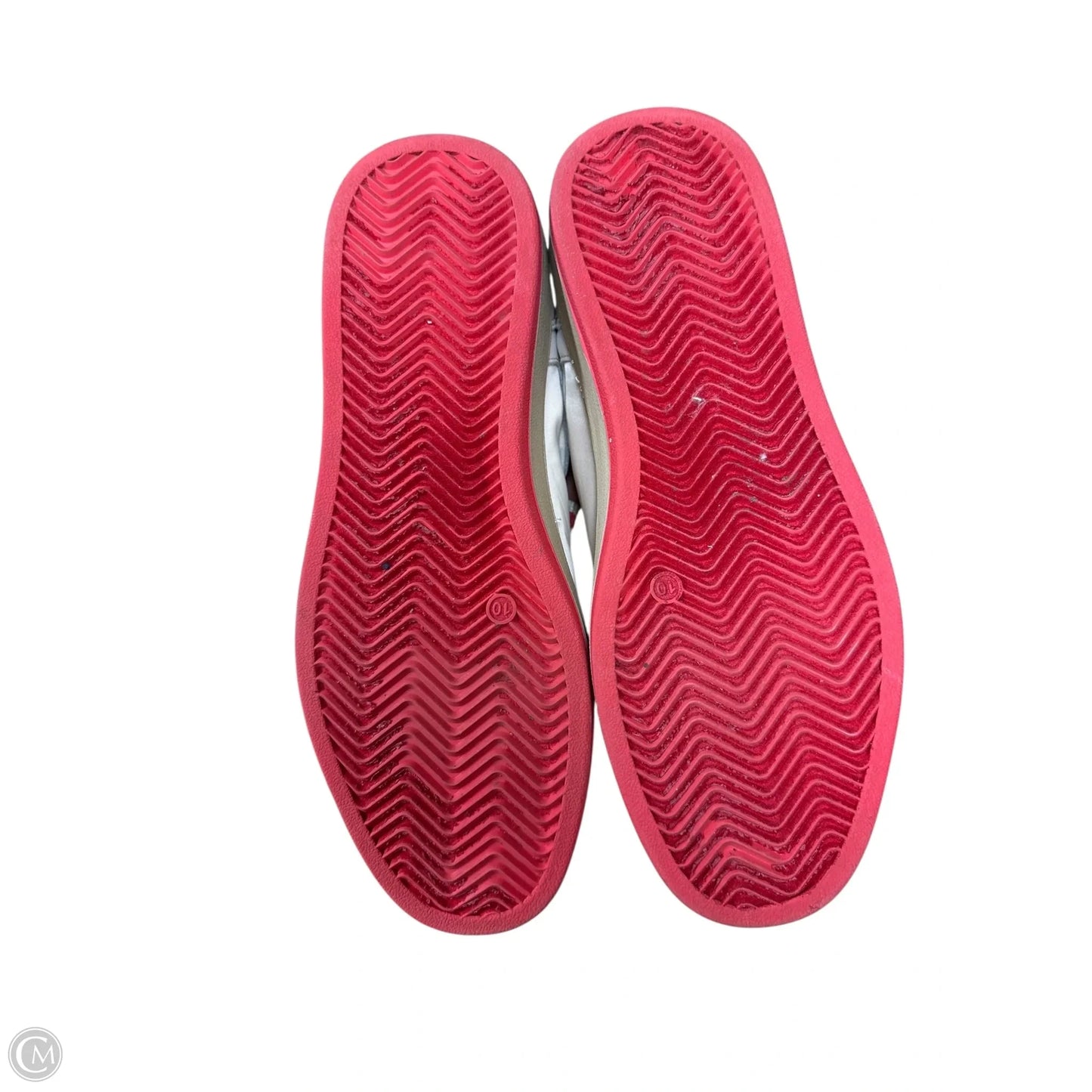 Shoes Sneakers By Vintage Havana In Cream & Red, Size: 10