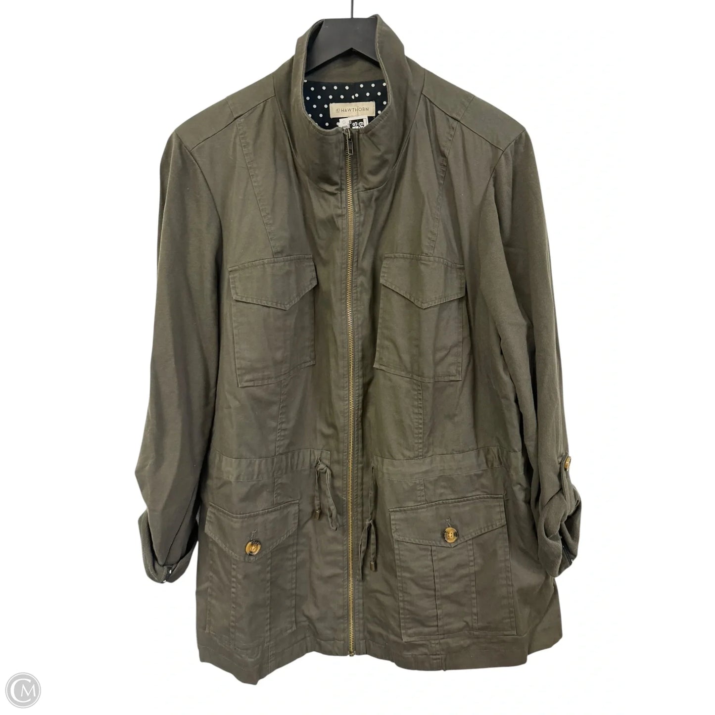Jacket Utility By 41 Hawthorn In Green, Size: 2x