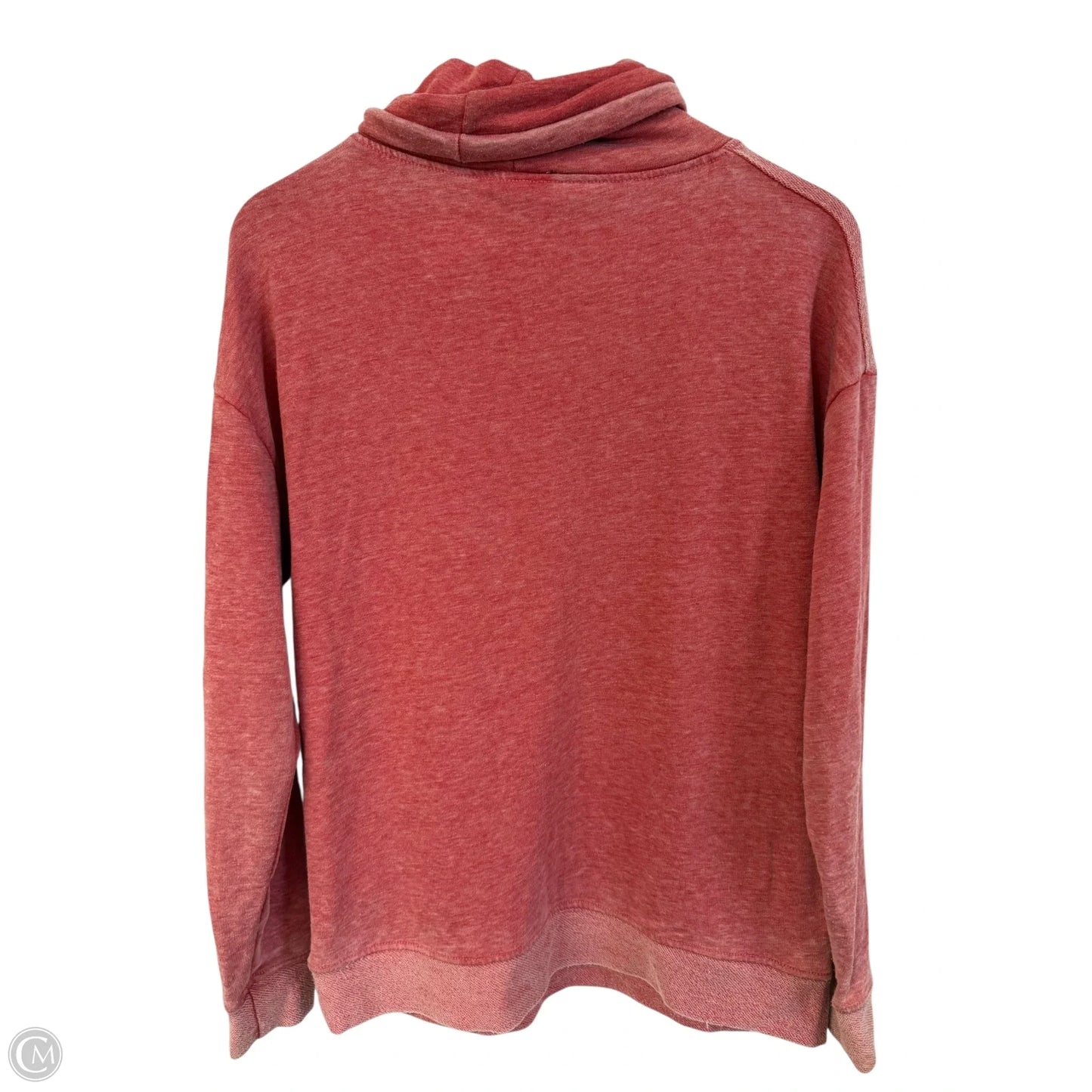 Sweatshirt Collar By Tribal In Red, Size: M