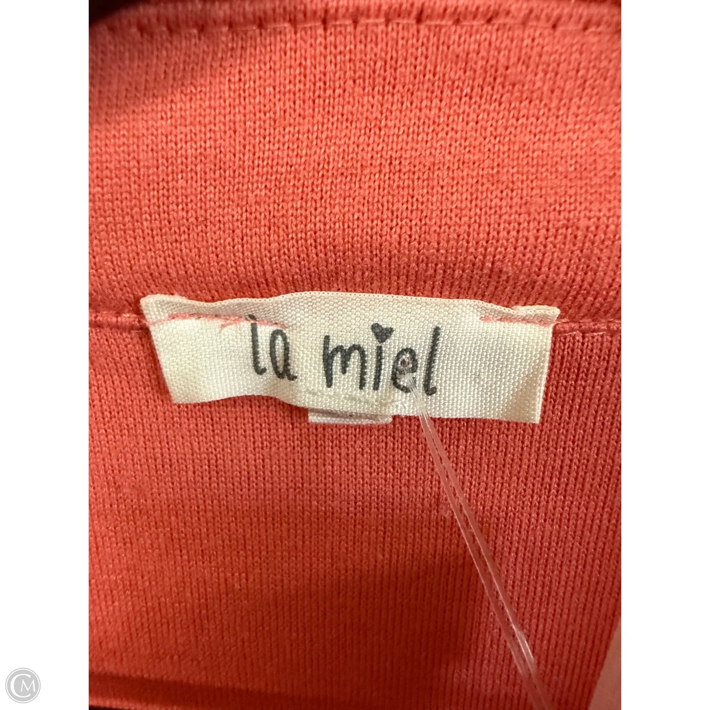 Jacket Shirt By La Miel In Coral, Size: M