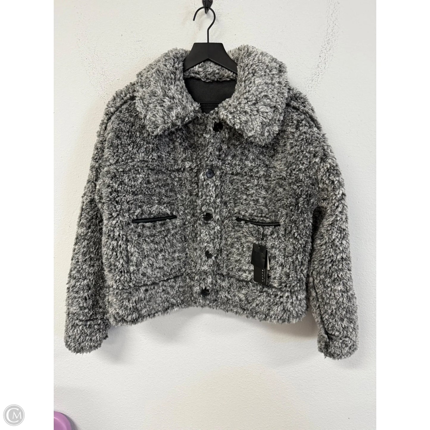 Jacket Other By Clothes Mentor In Black, Size: S