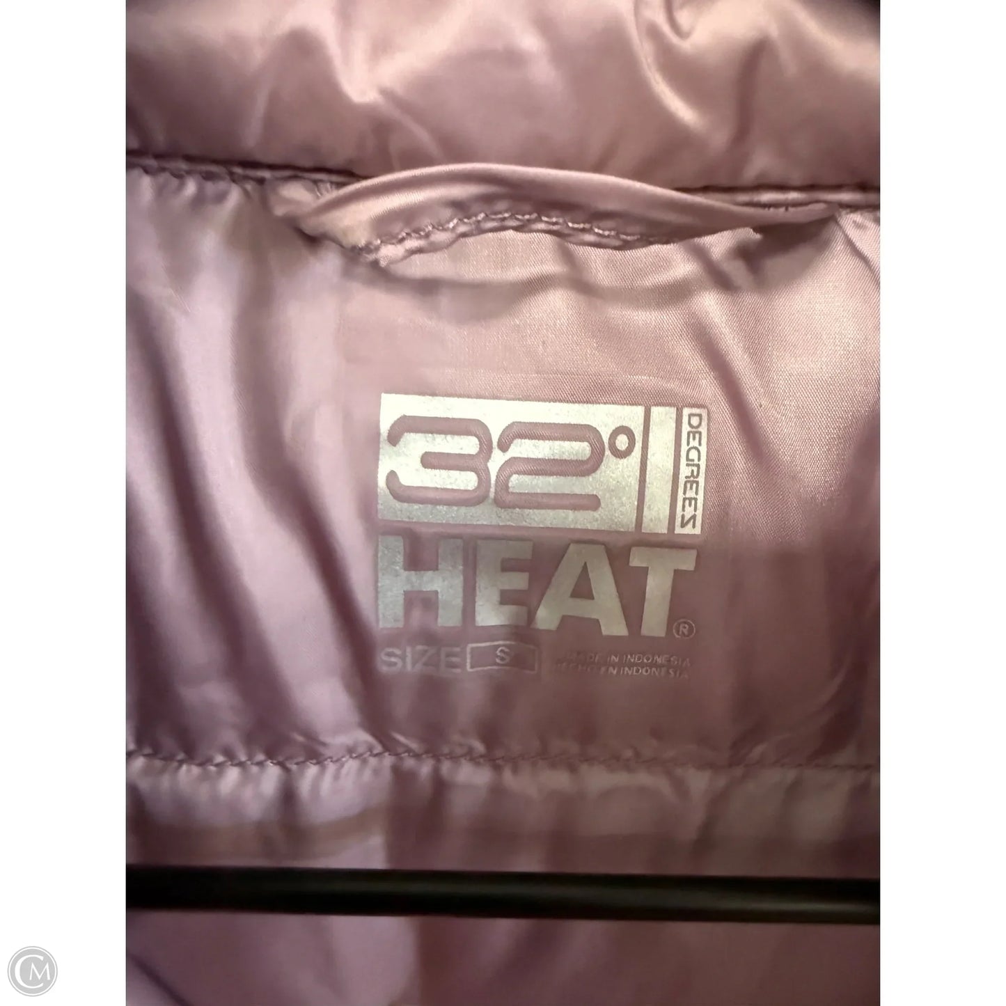 Vest Puffer & Quilted By 32 Degrees In Purple, Size: S