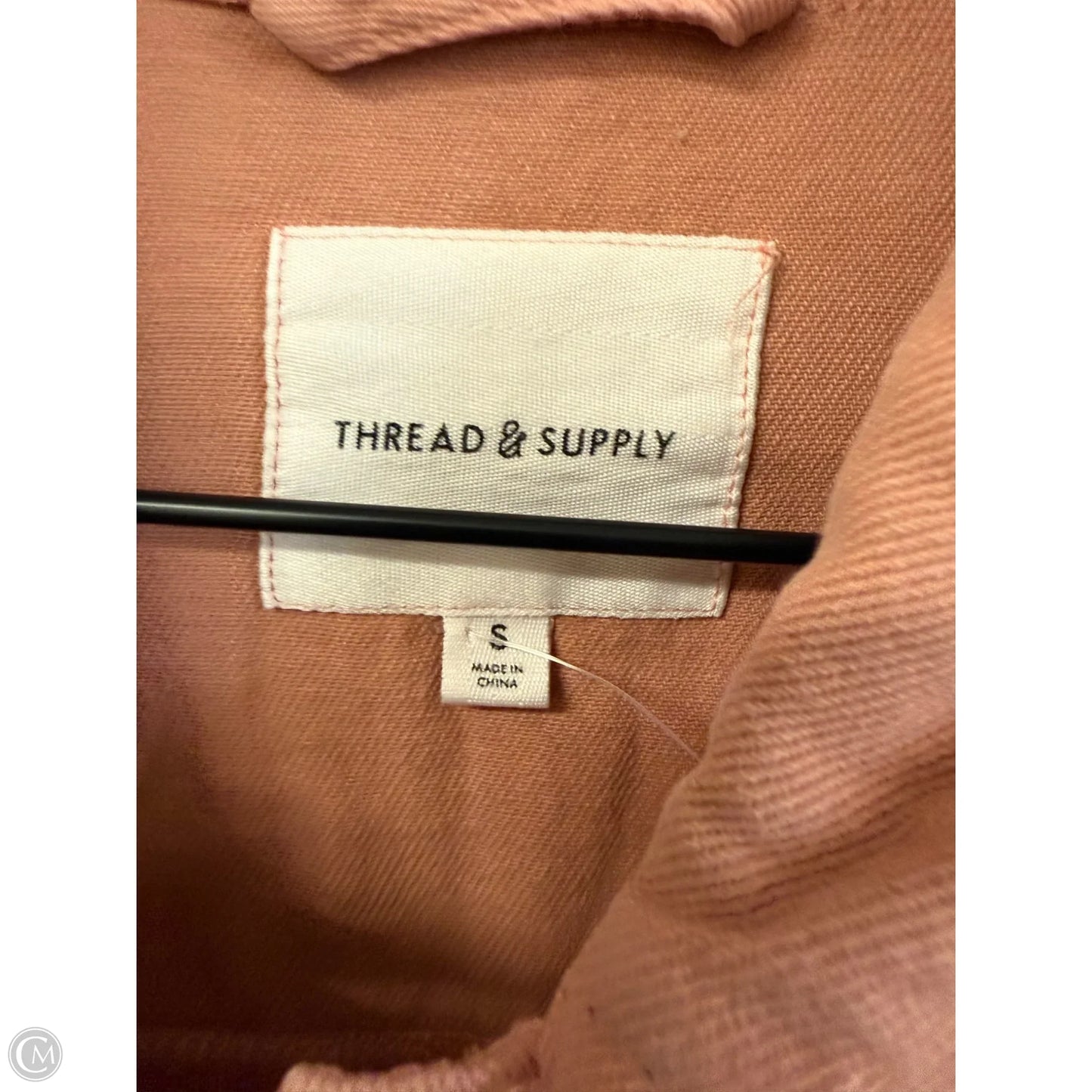 Blouse Long Sleeve By Thread And Supply In Pink, Size: S