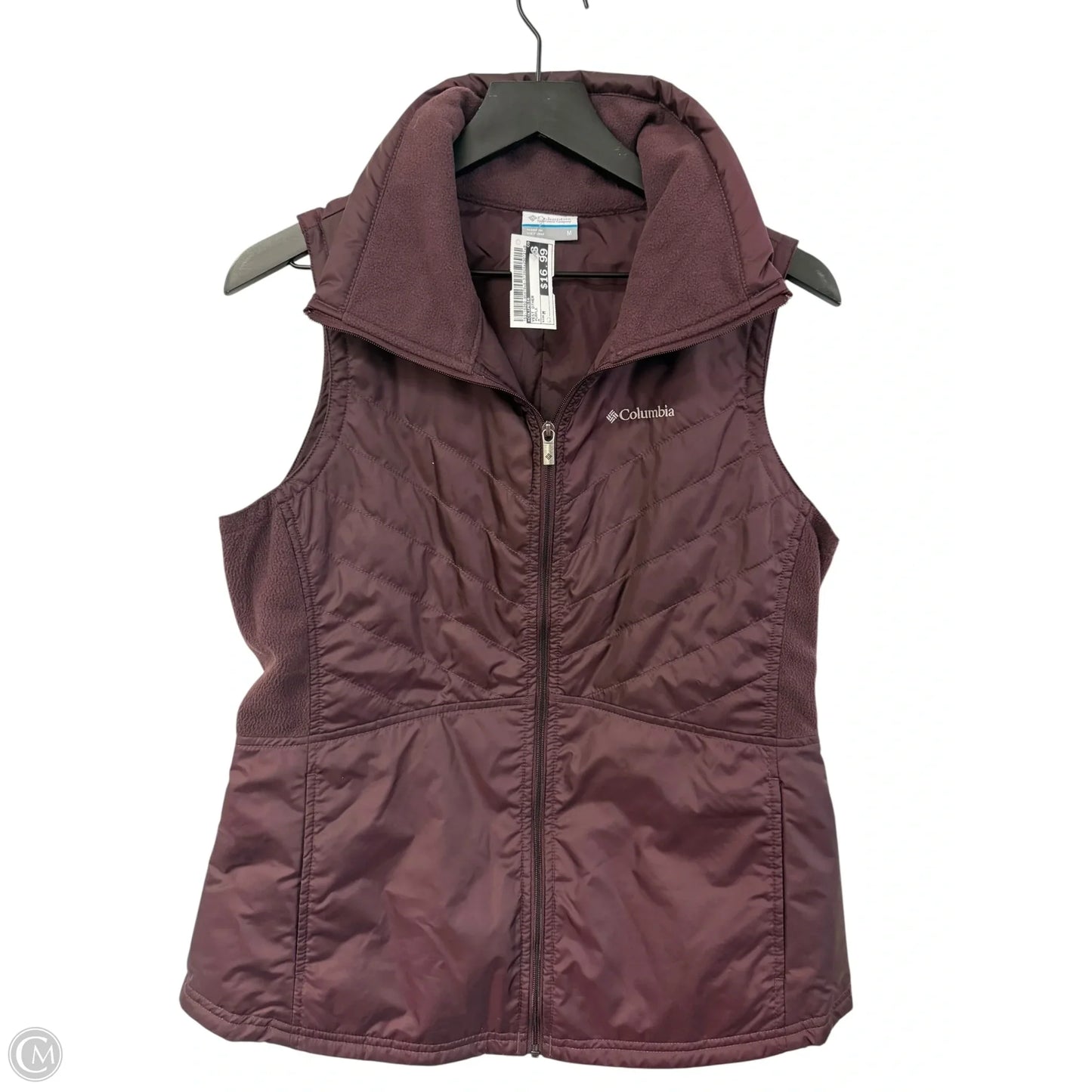 Vest Other By Columbia In Purple, Size: M