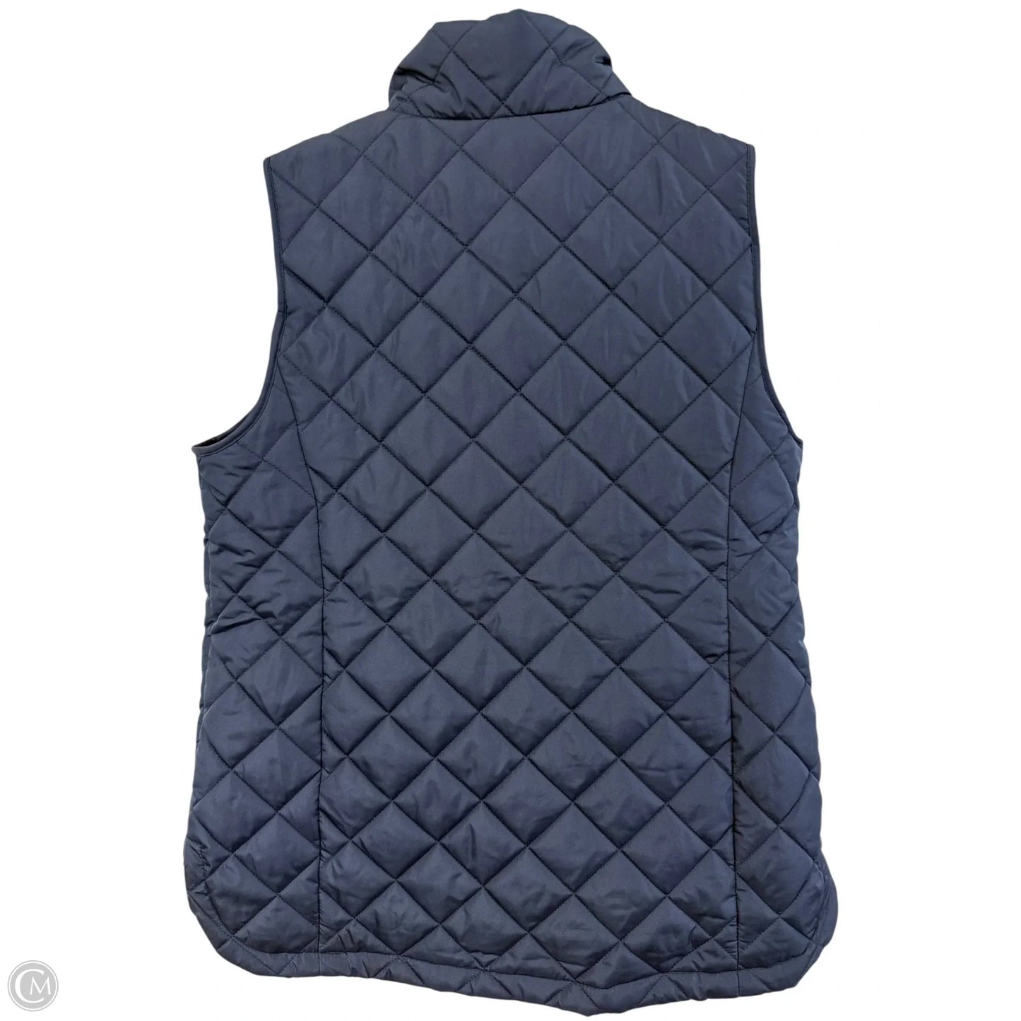 Vest Puffer & Quilted By Lands End In Navy, Size: M
