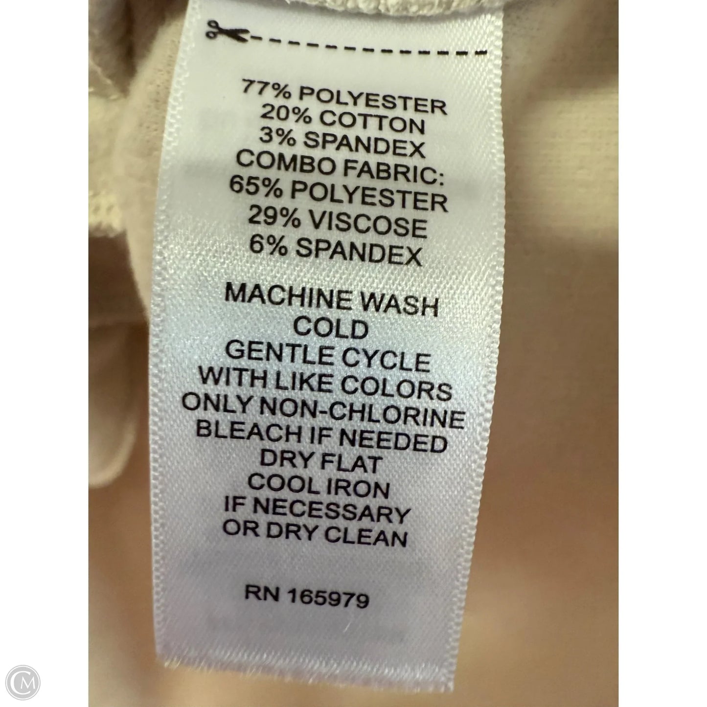 Jacket Other By Cable And Gauge In Cream, Size: S