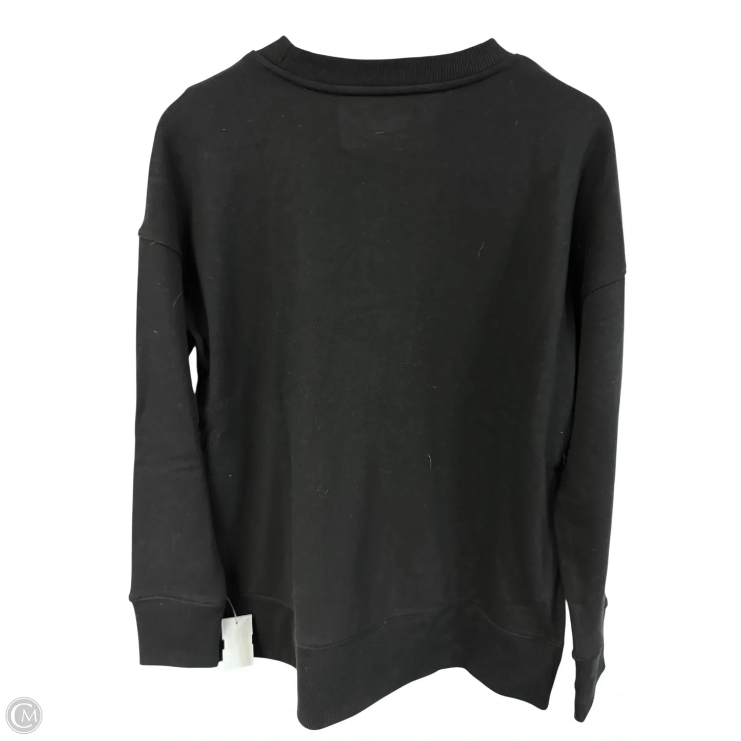 Sweatshirt Crewneck By Time And Tru In Black, Size: S