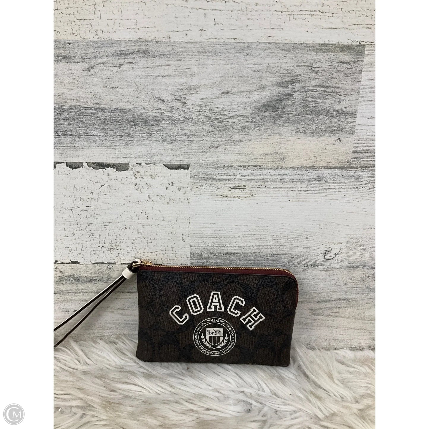 Wristlet Designer By Coach, Size: Medium