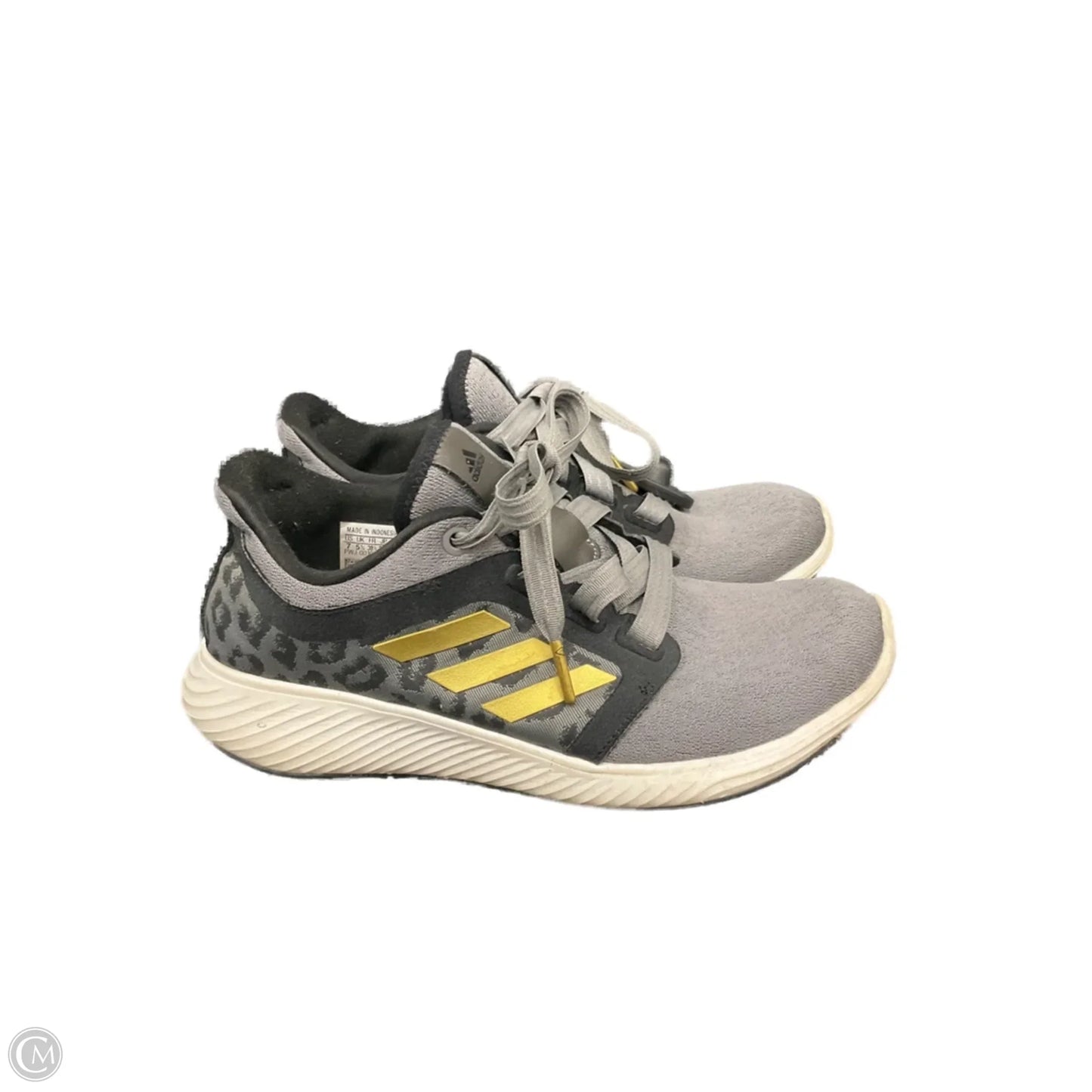 Shoes Athletic By Adidas In Grey, Size: 7