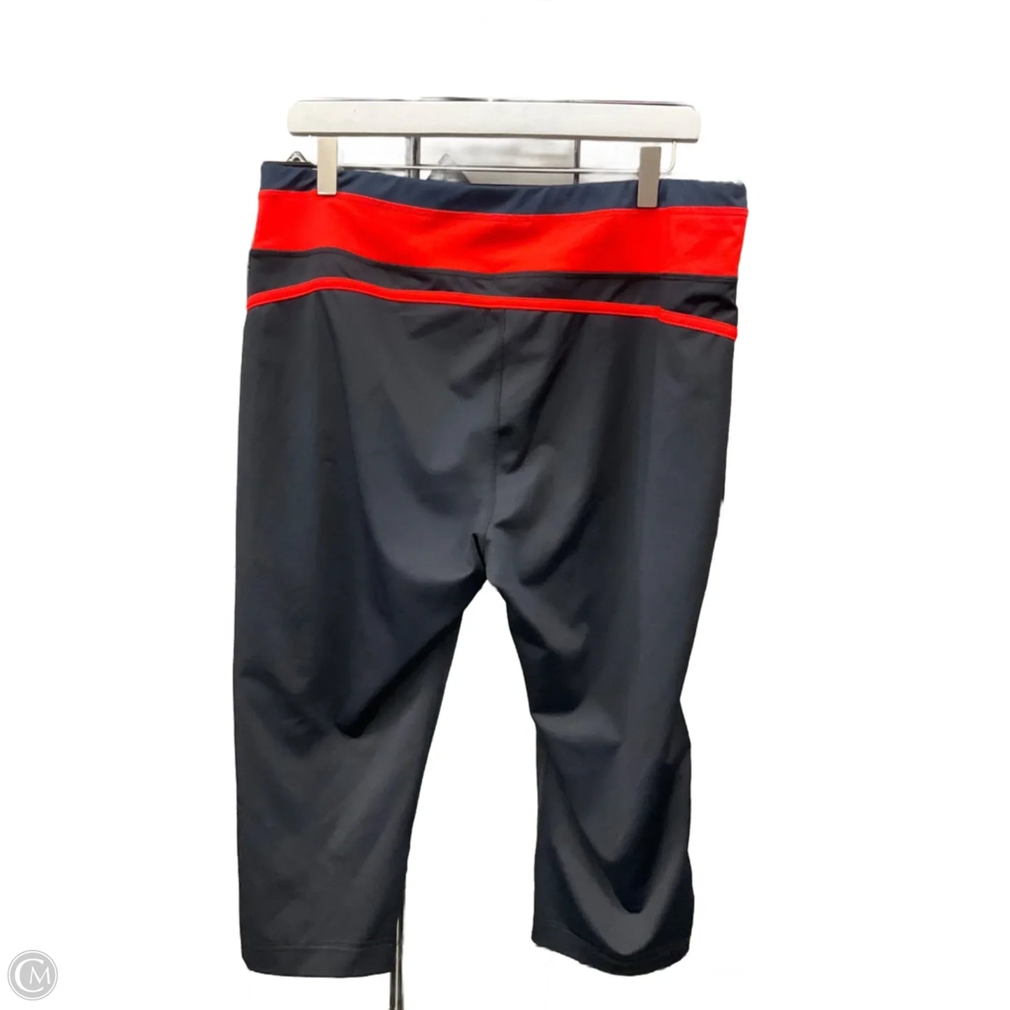 Athletic Capris By Fila In Navy, Size: Xl
