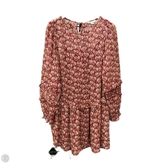Dress Casual Short By American Eagle In Red, Size: M