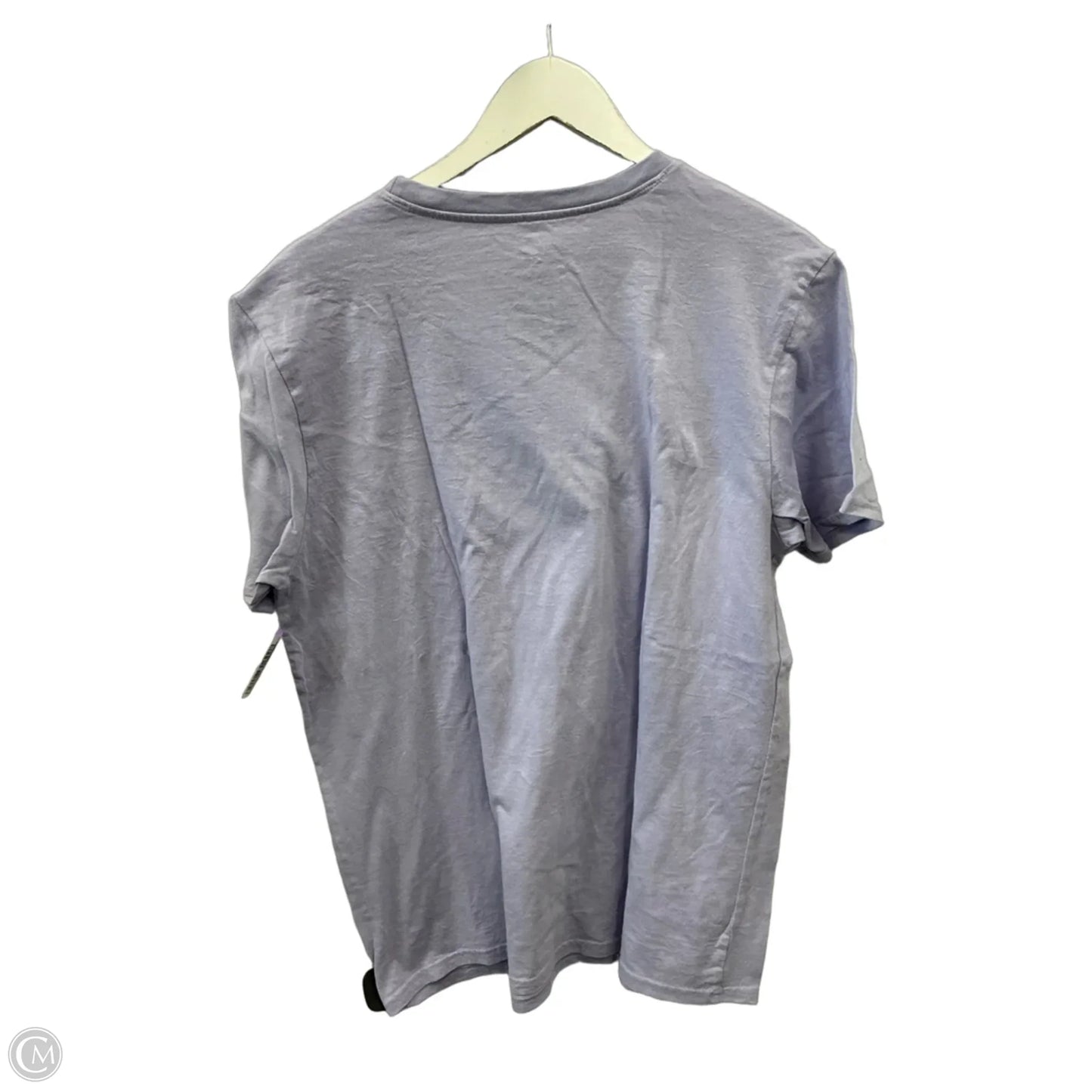 Top Short Sleeve By Disney Store In Purple, Size: L