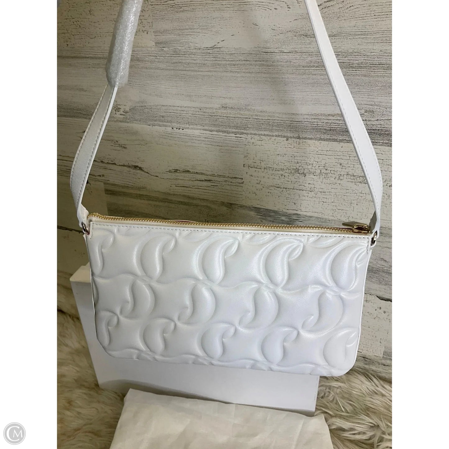 Handbag Luxury Designer By Christian Louboutin, Size: Medium