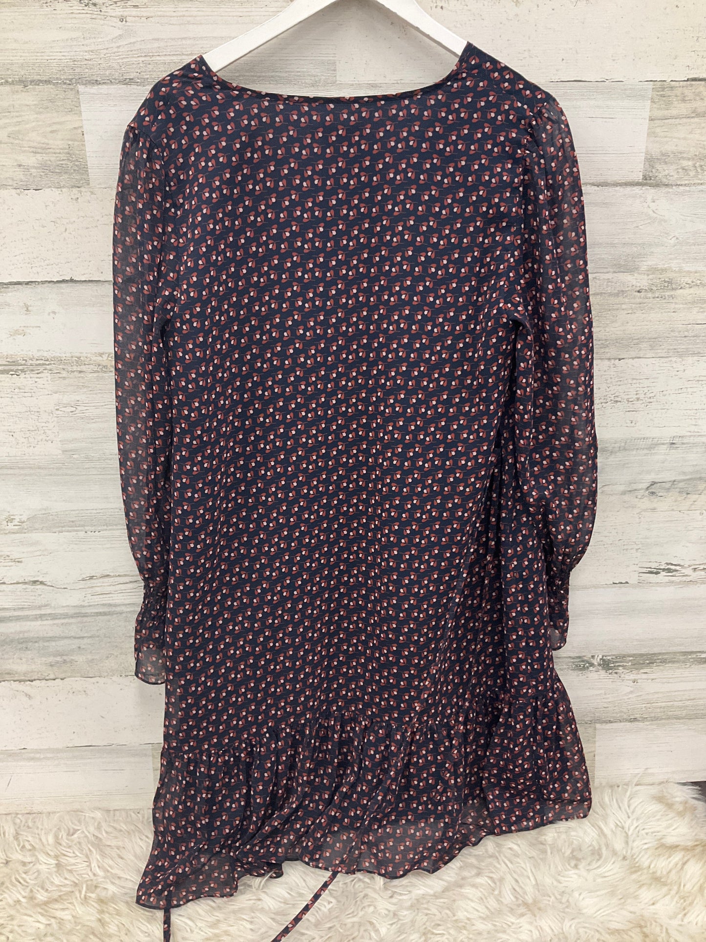 Dress Casual Midi By Boden In Blue, Size: L